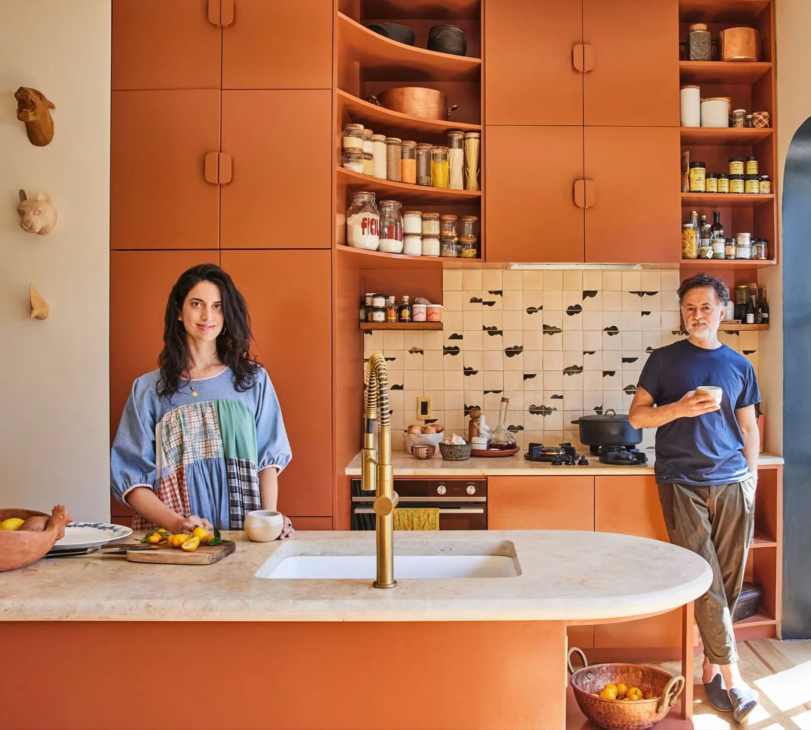 Fernando Aciar and Anna Polonsky's NYC Brownstone by Nicole Franzen, Domino