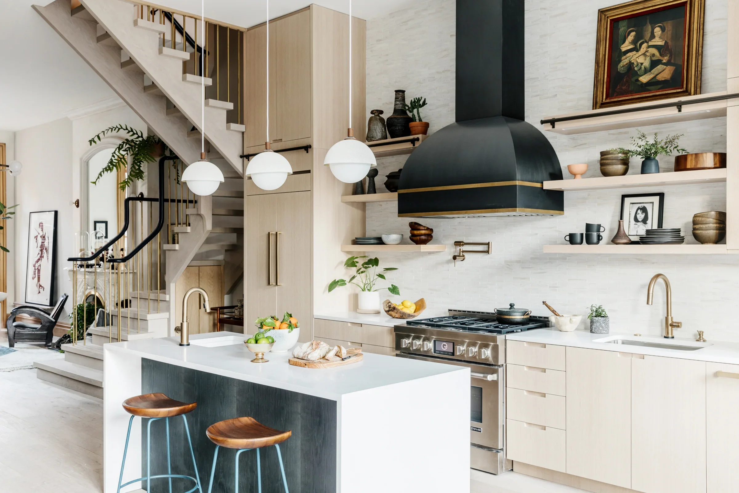 Adrian Grenier's NYC Brownstone by Max Burkhalter, Domino