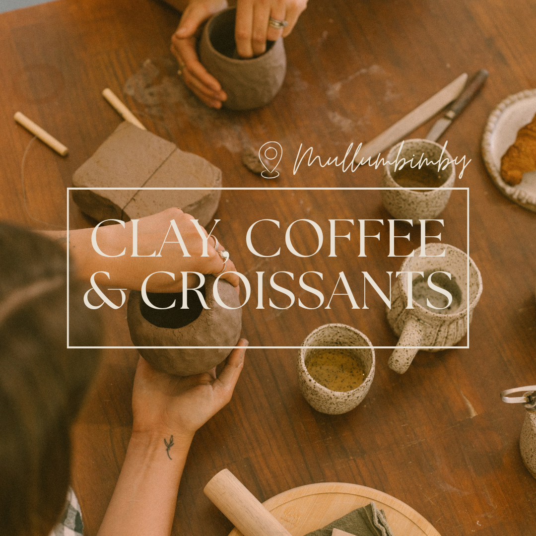 Clay, Coffee + Croissants | Byron Shire NSW