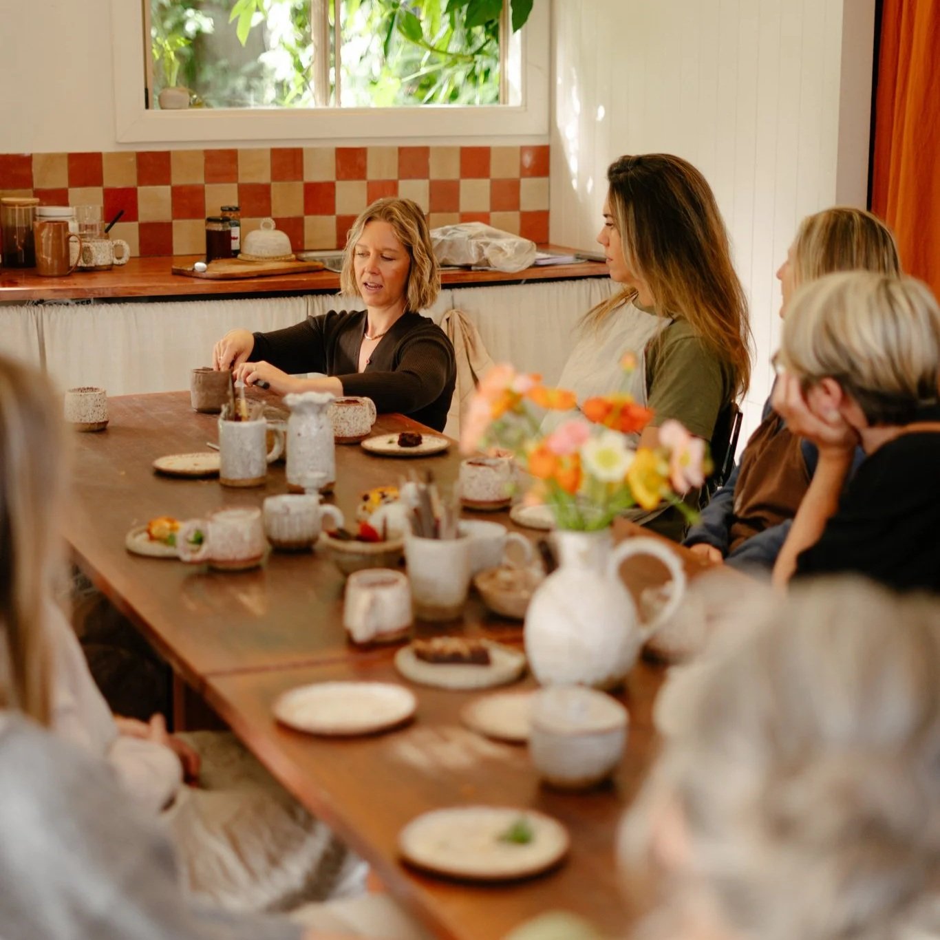 Spring, Summer Vase Making Clay Workshop. Pottery Workshops Byron Bay