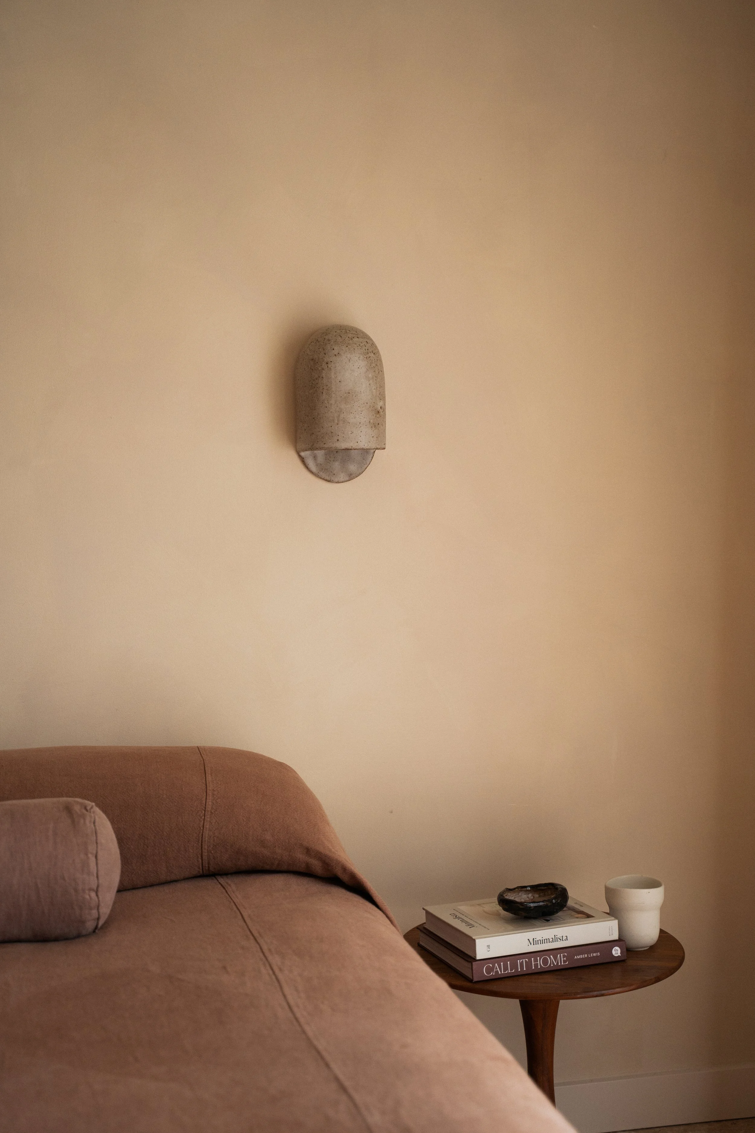 Handmade Ceramic Lighting Byron Bay - Ochre Ceramics, Dune Wall light