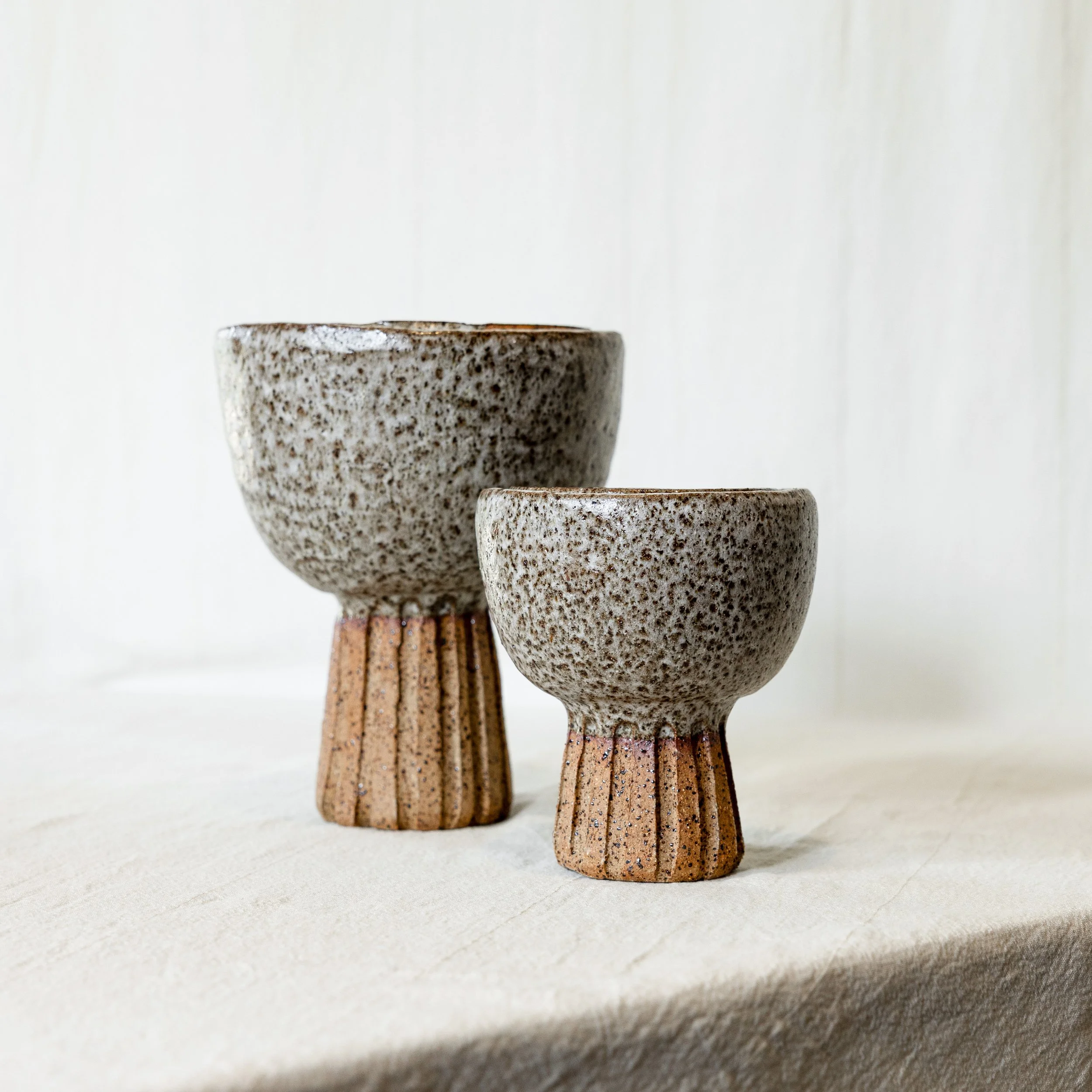 Handmade Ceramics Byron Bay - Wildflower Vase Moss