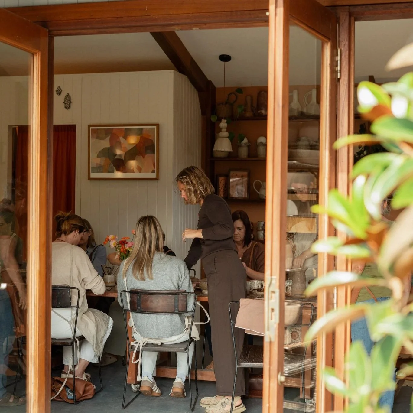 Spring, Summer Vase Making Clay Workshop. Pottery Workshops Byron Bay