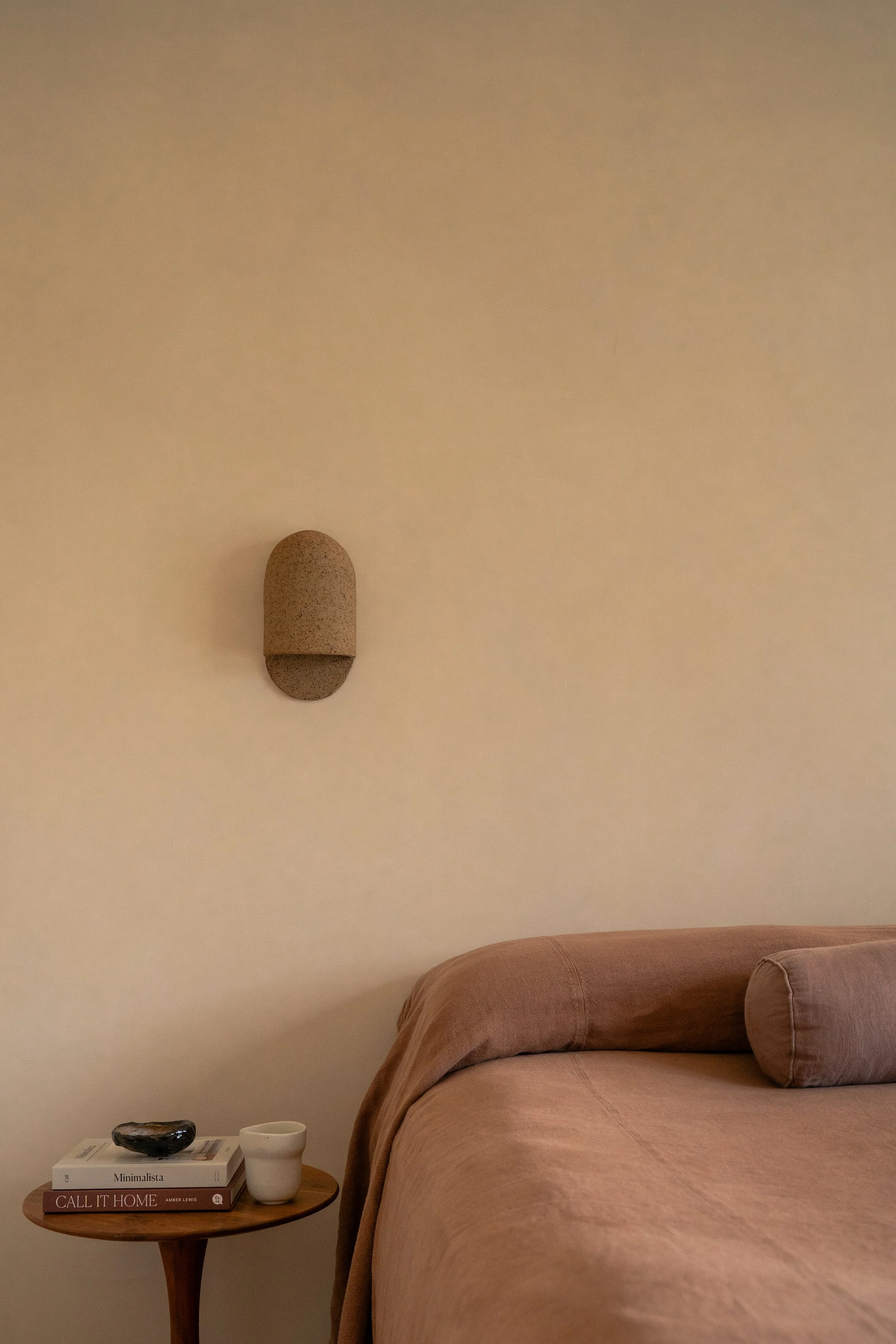 Handmade Ceramic Lighting Byron Bay - Ochre Ceramics, Dune Wall light