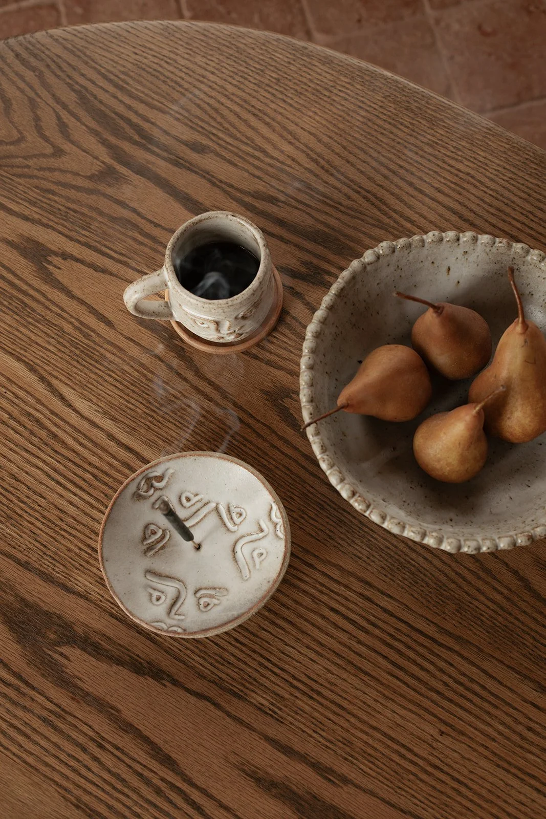 Handmade Ceramics Byron Bay - Pearl Sharing Bowl Luna
