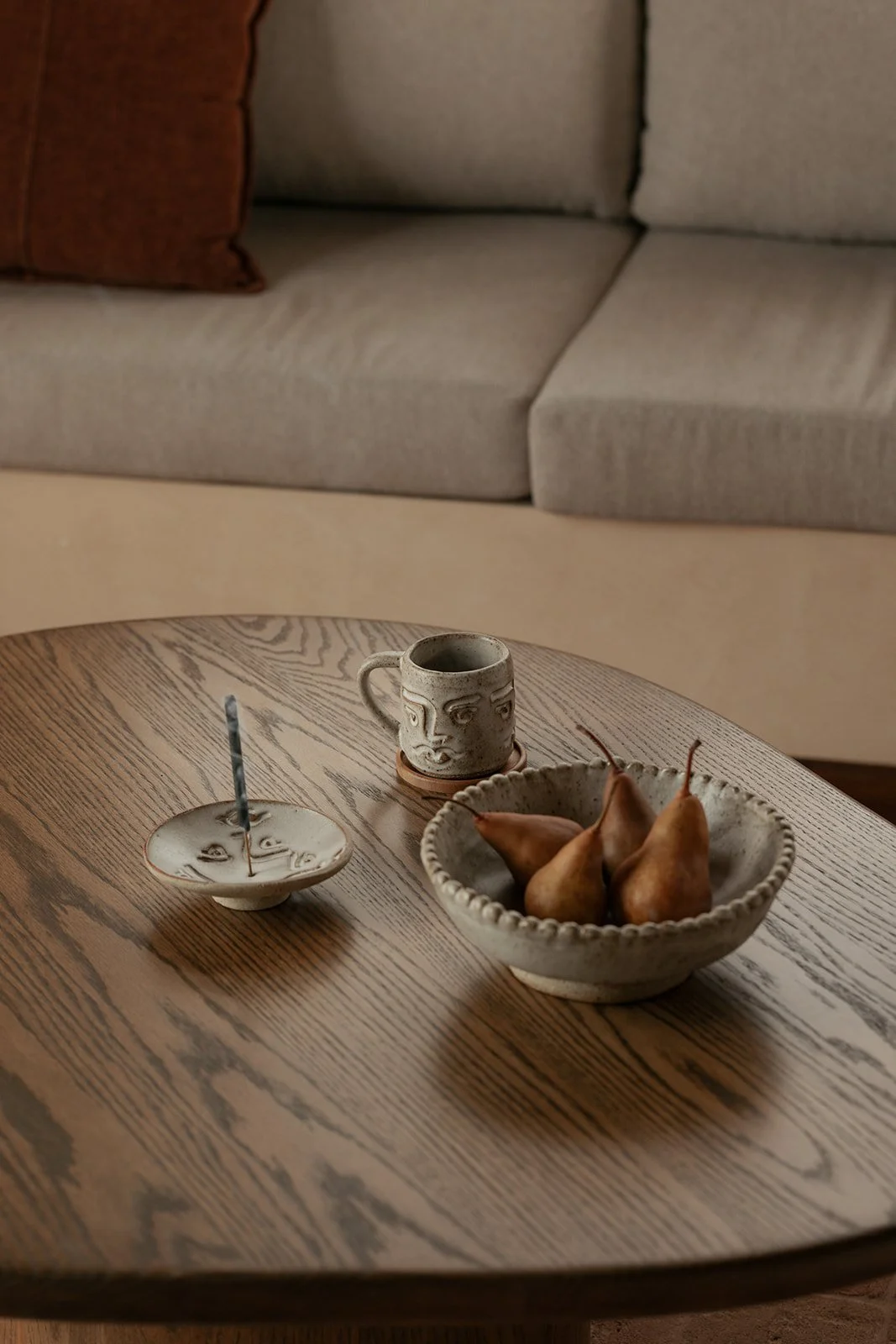 Handmade Ceramics Byron Bay - Pearl Sharing Bowl Luna