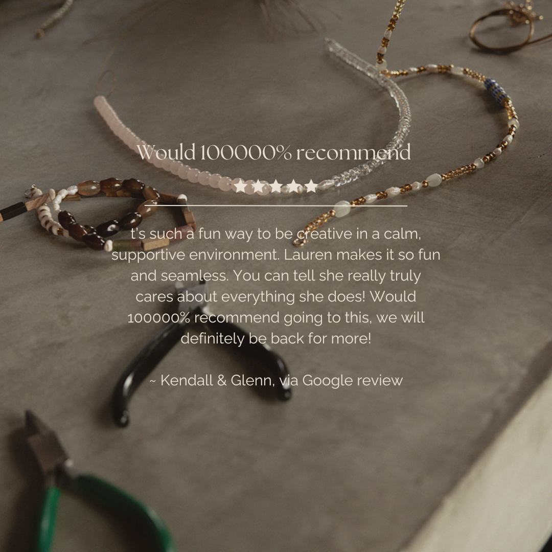 Jewellery Workshops | McLaren Vale South Australia. Ochre Ceramics Classes.