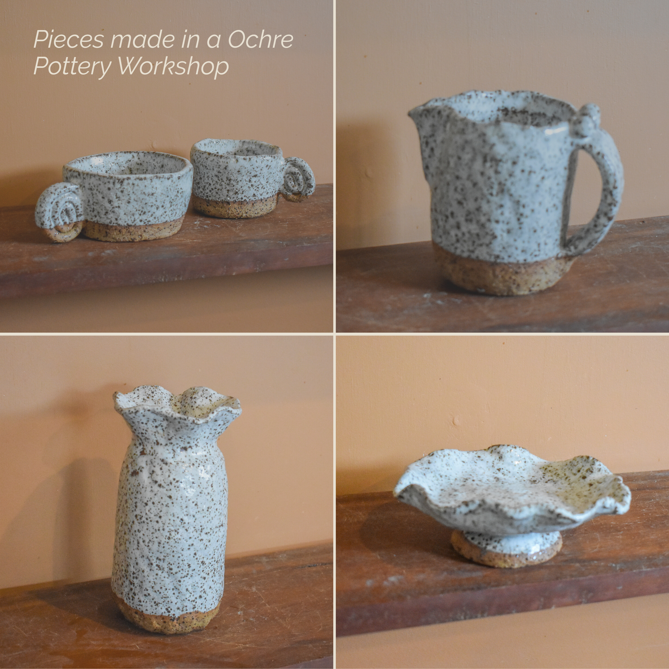 Clay, wine + cheese Pottery Workshops Byron Bay