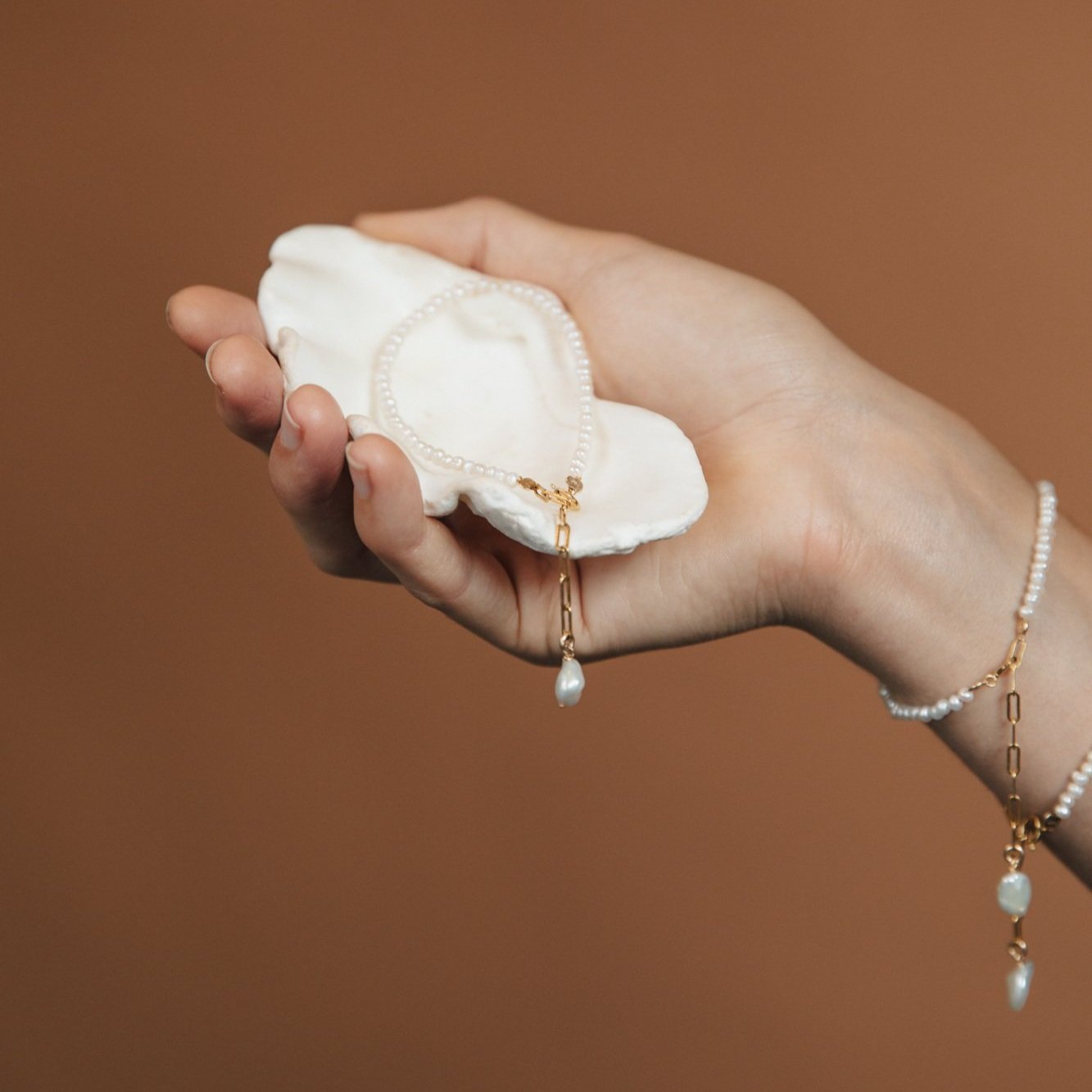 Ochre Jewellery | Pearl bracelet. Wedding, bridal + bridesmaid Jewellery