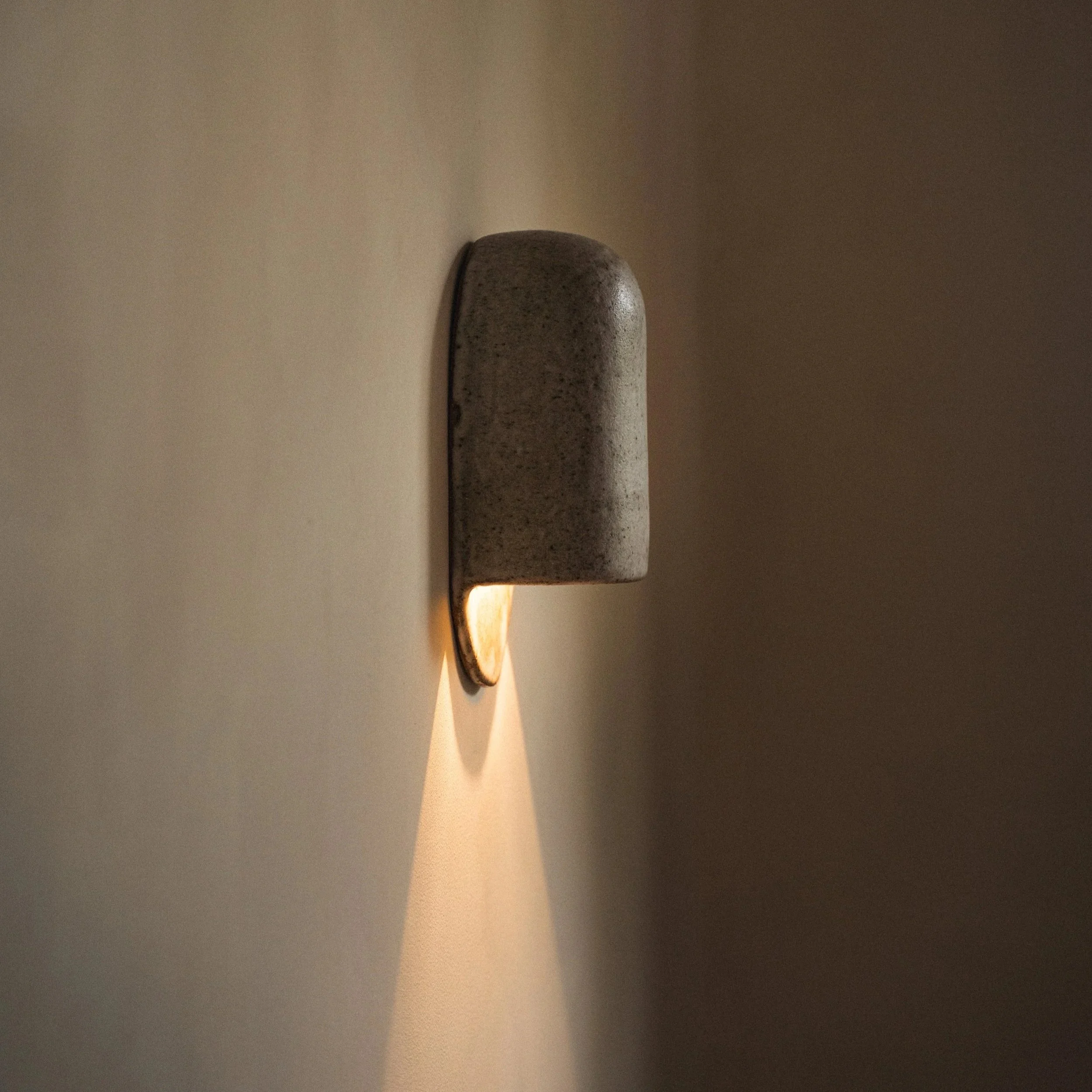 Handmade Ceramic Lighting Byron Bay - Ochre Ceramics, Dune Wall light