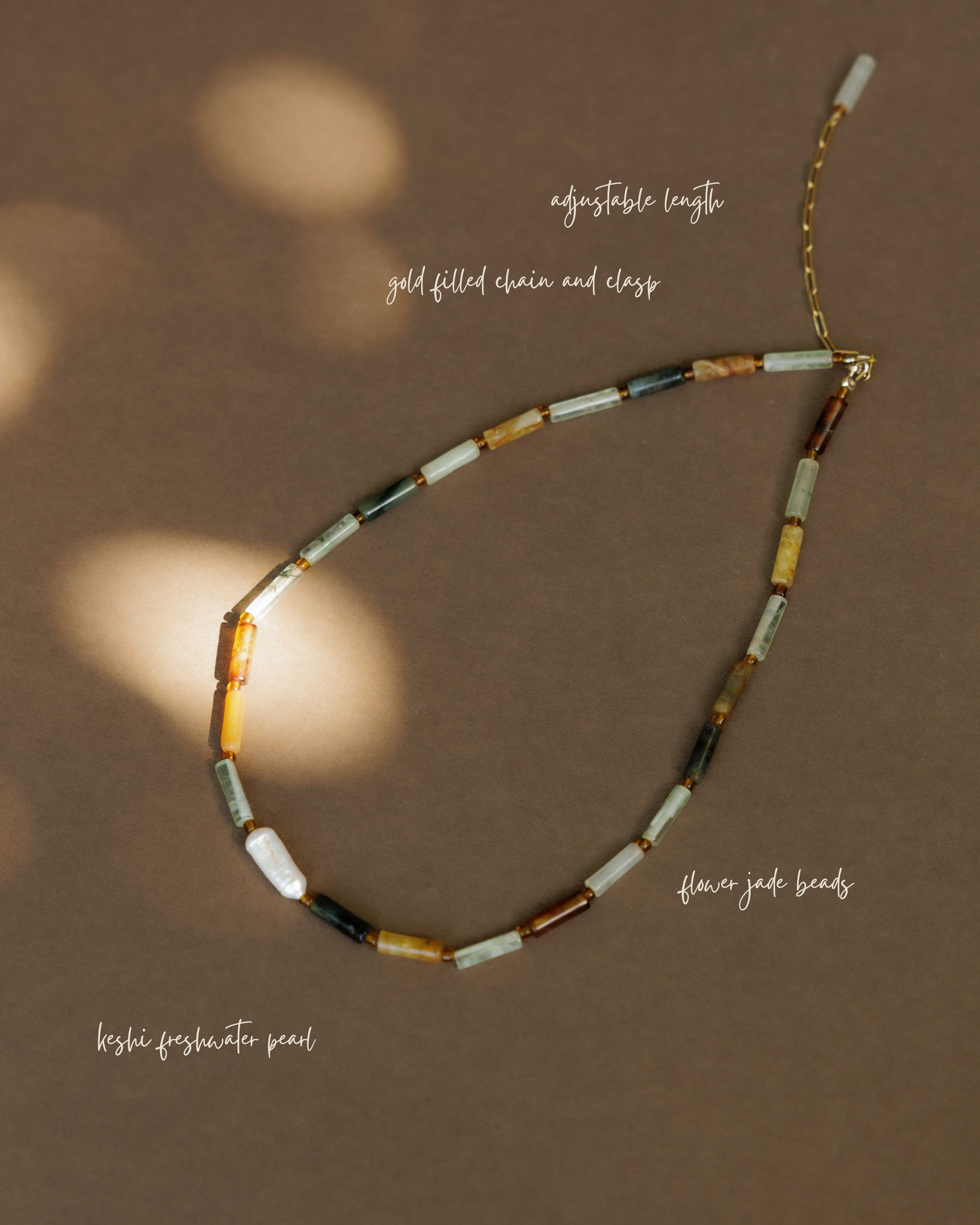 Handmade Ceramics Byron Bay - Beaded necklace