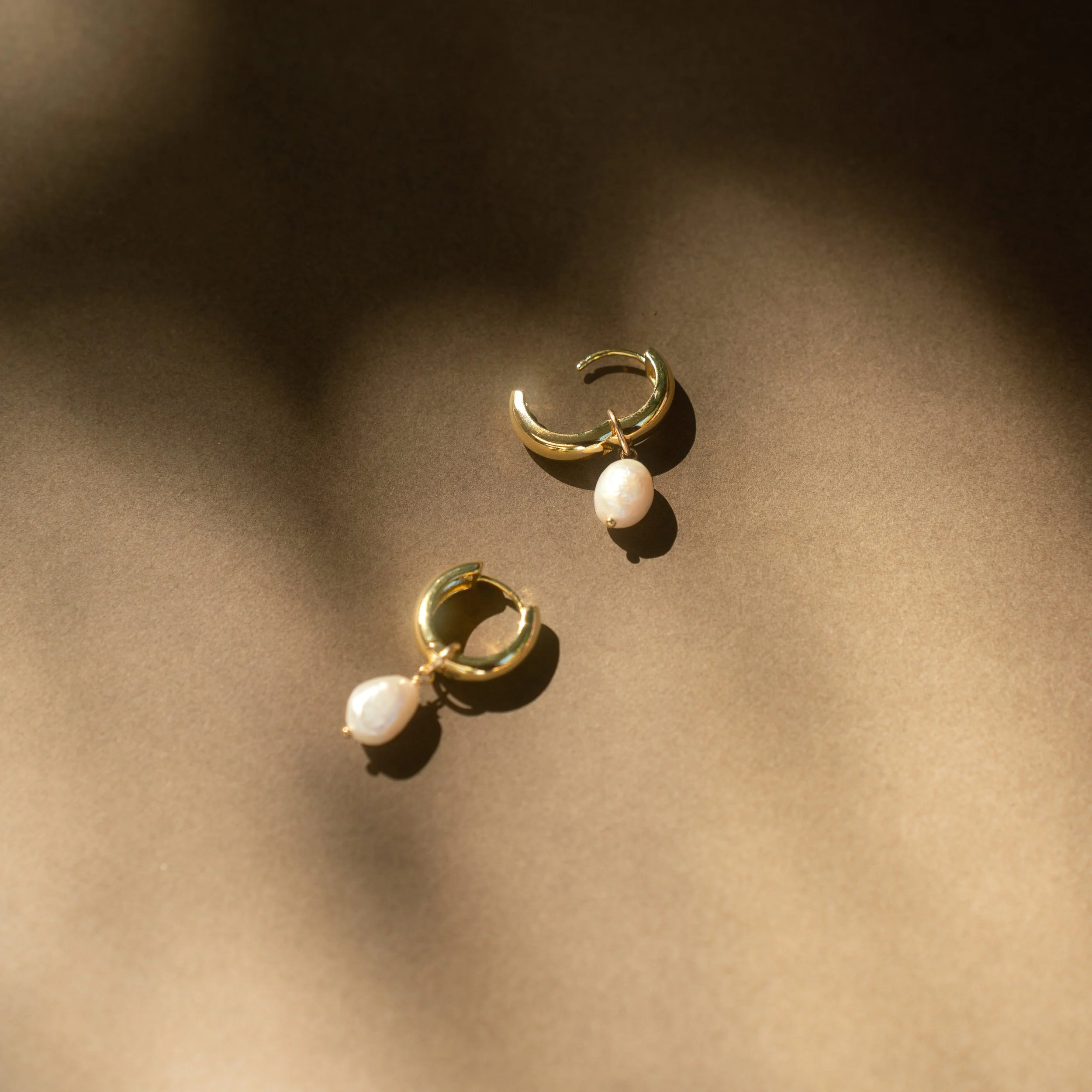 Pearl Hoops