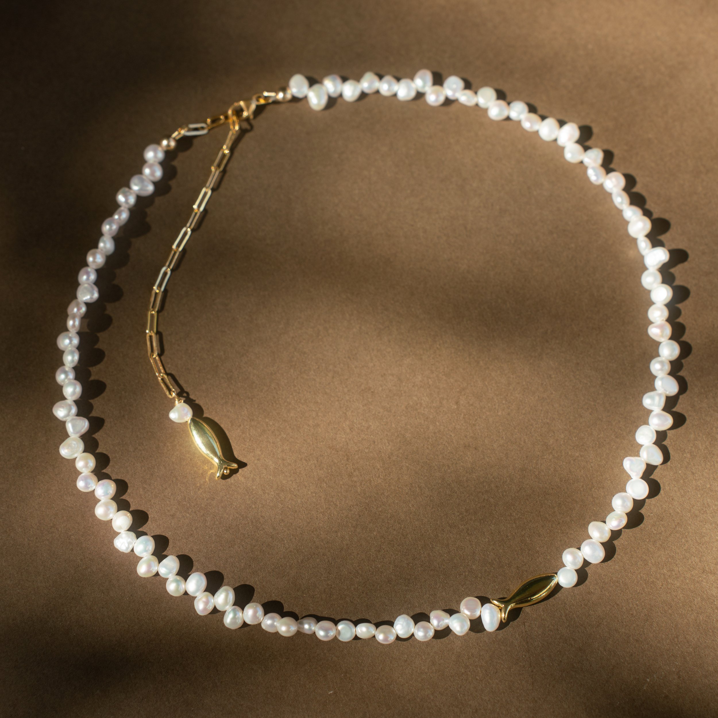 Stream Pearl Necklace