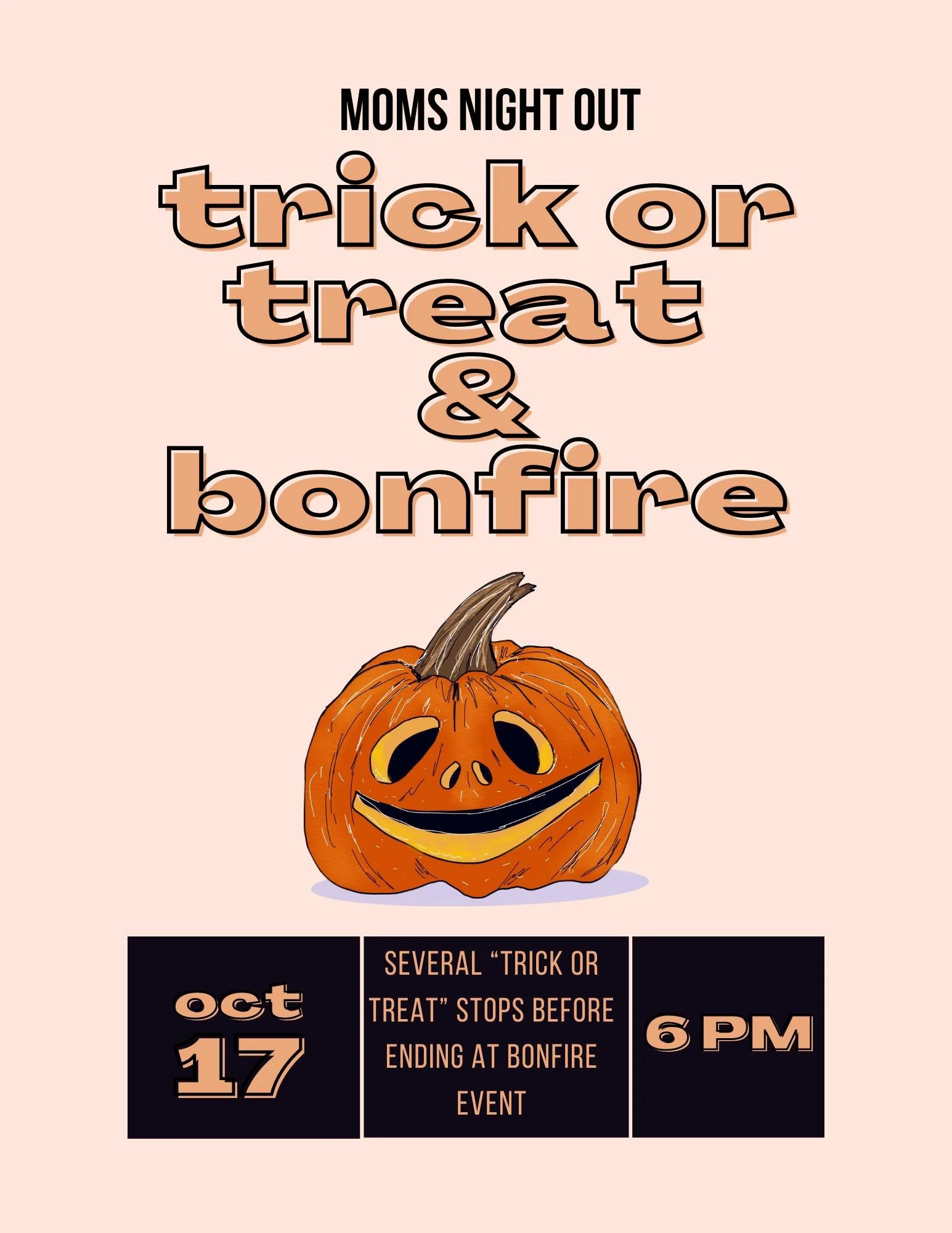 Trick-or-Treat & Bonfire