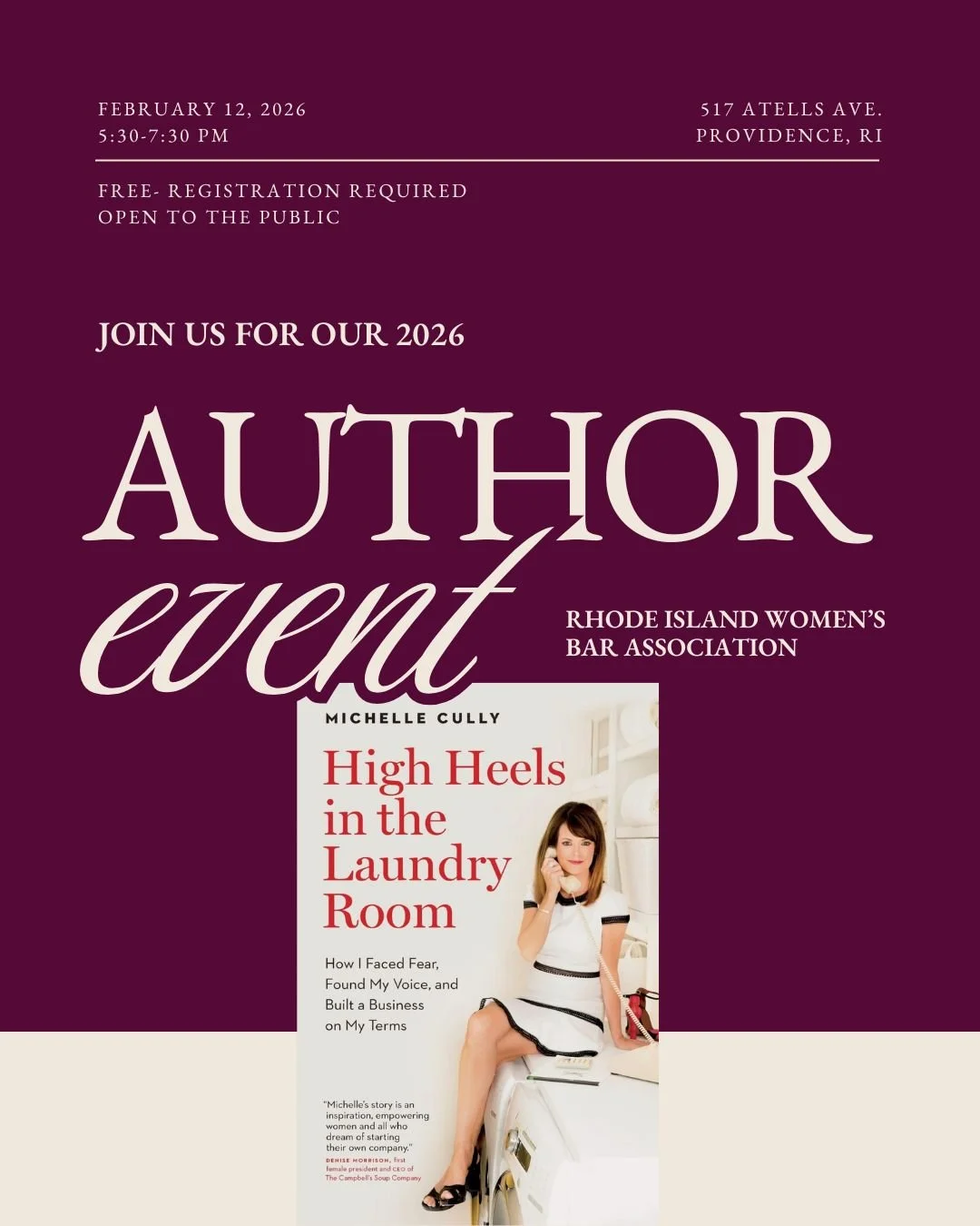 February Open House: Author Event