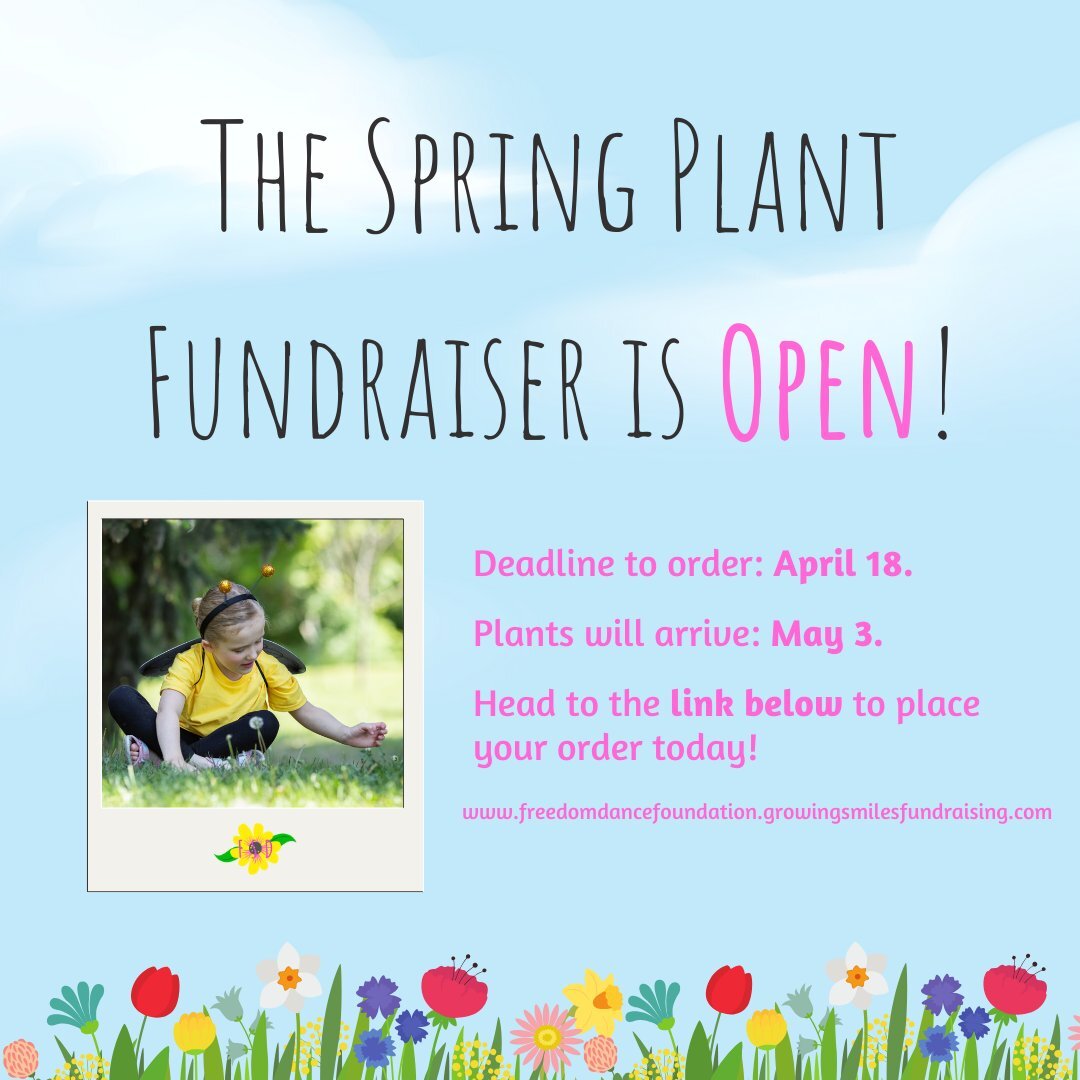 Bring on the flowers, our Spring Plant Fundraiser is now open! 🌸🌷

We are selling gorgeous plants to raise money for our dance season! If you're a gardener and plant lover like us, you won't need much convincing once you see the selection. 

Pro ti