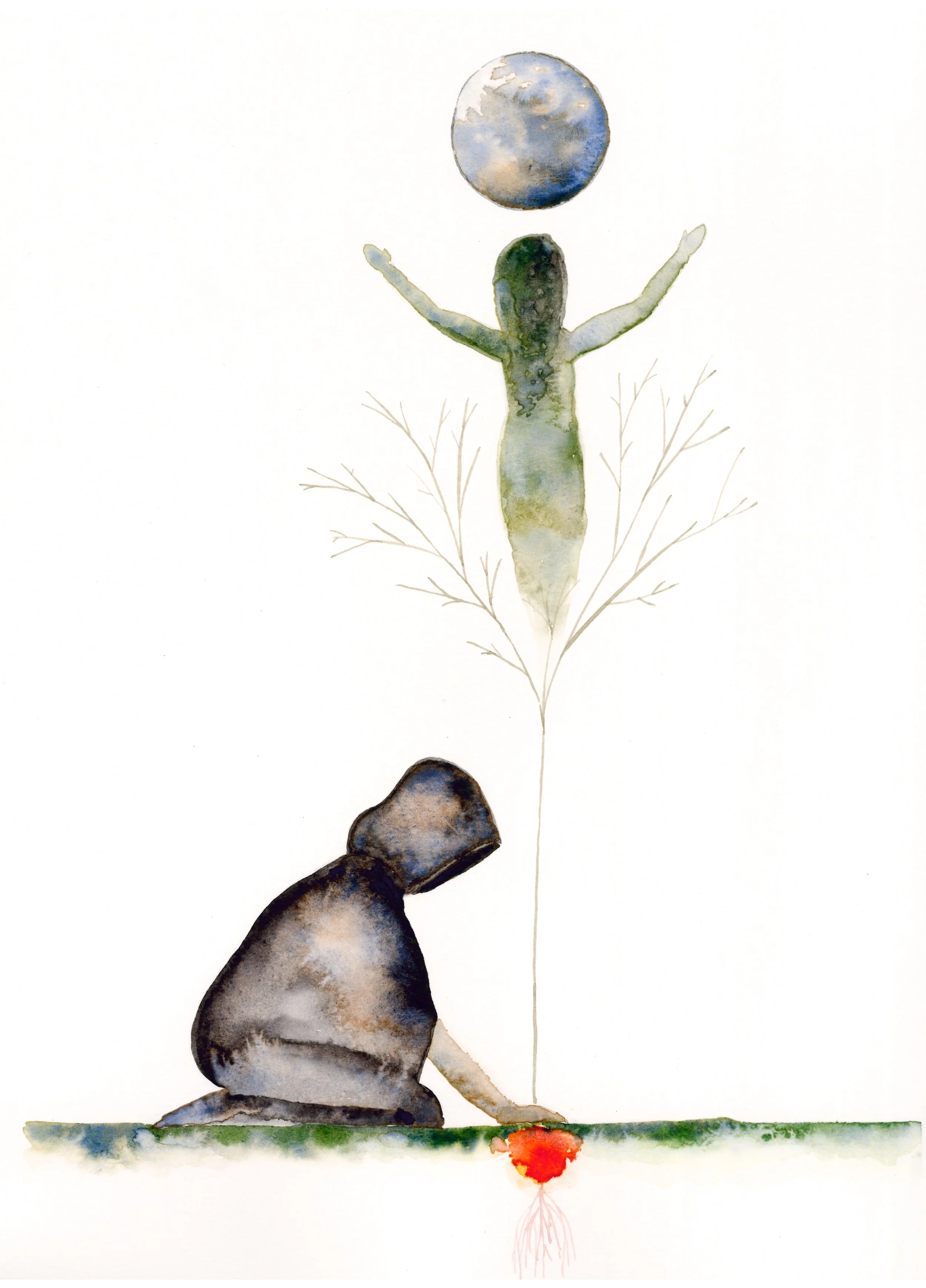  “Rise”  9x12 Watercolor  Original: $115  Archival Giclee Print: $35 