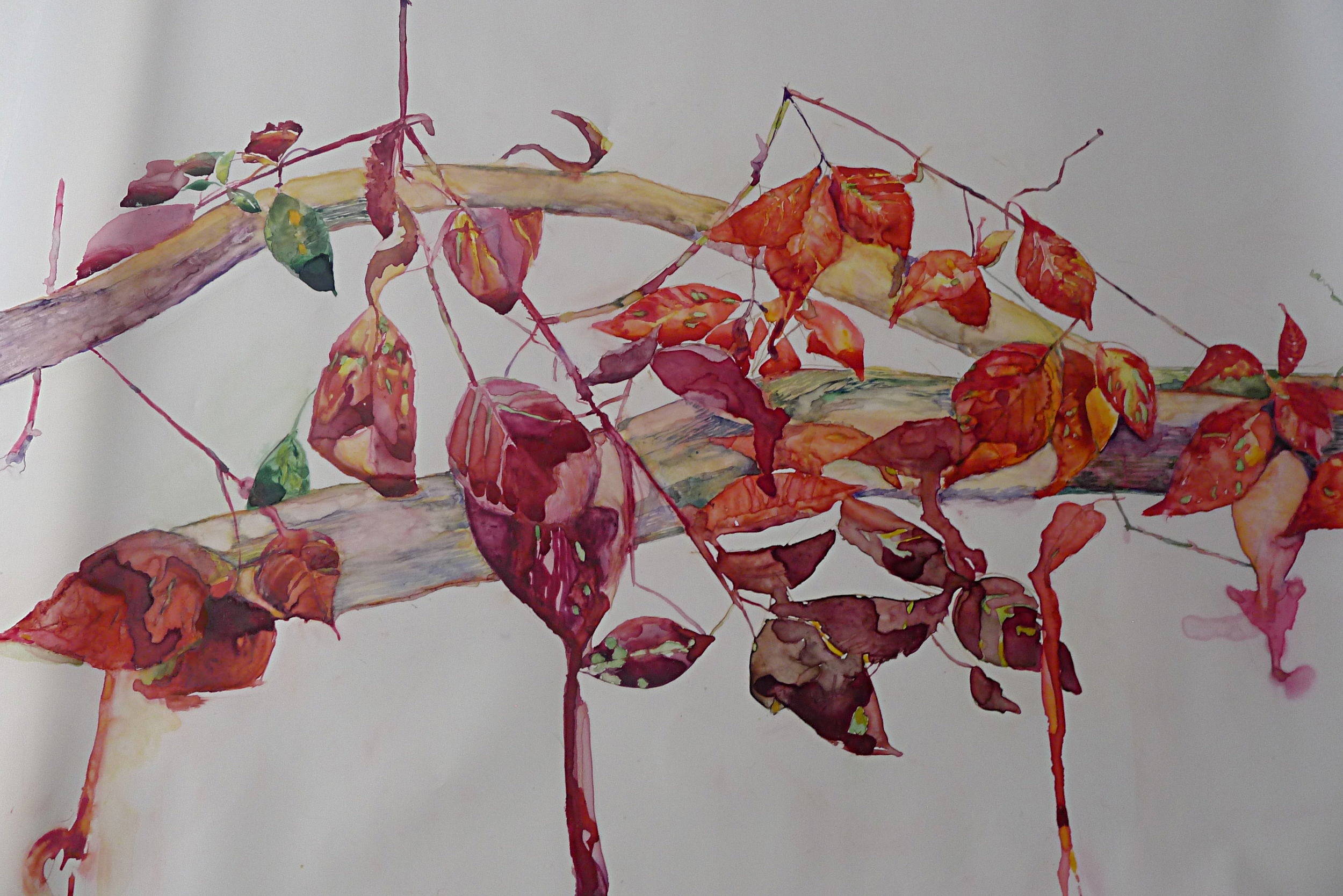 Red Leaves, SOLD