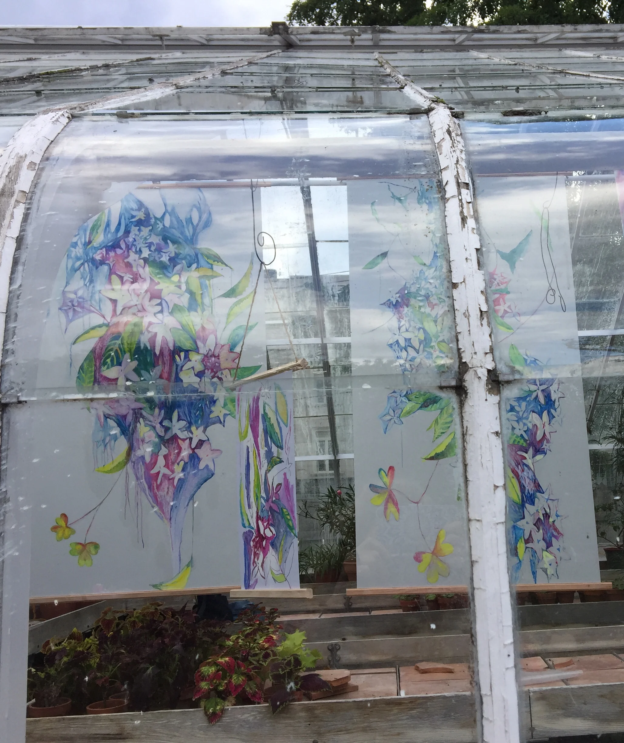 Floral Installation at the Spadina House Museum