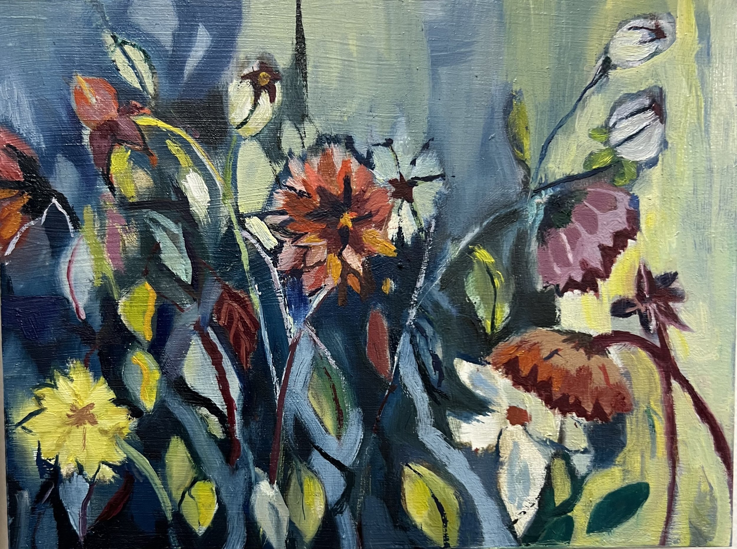 Dahlias on Palmerston, Night light