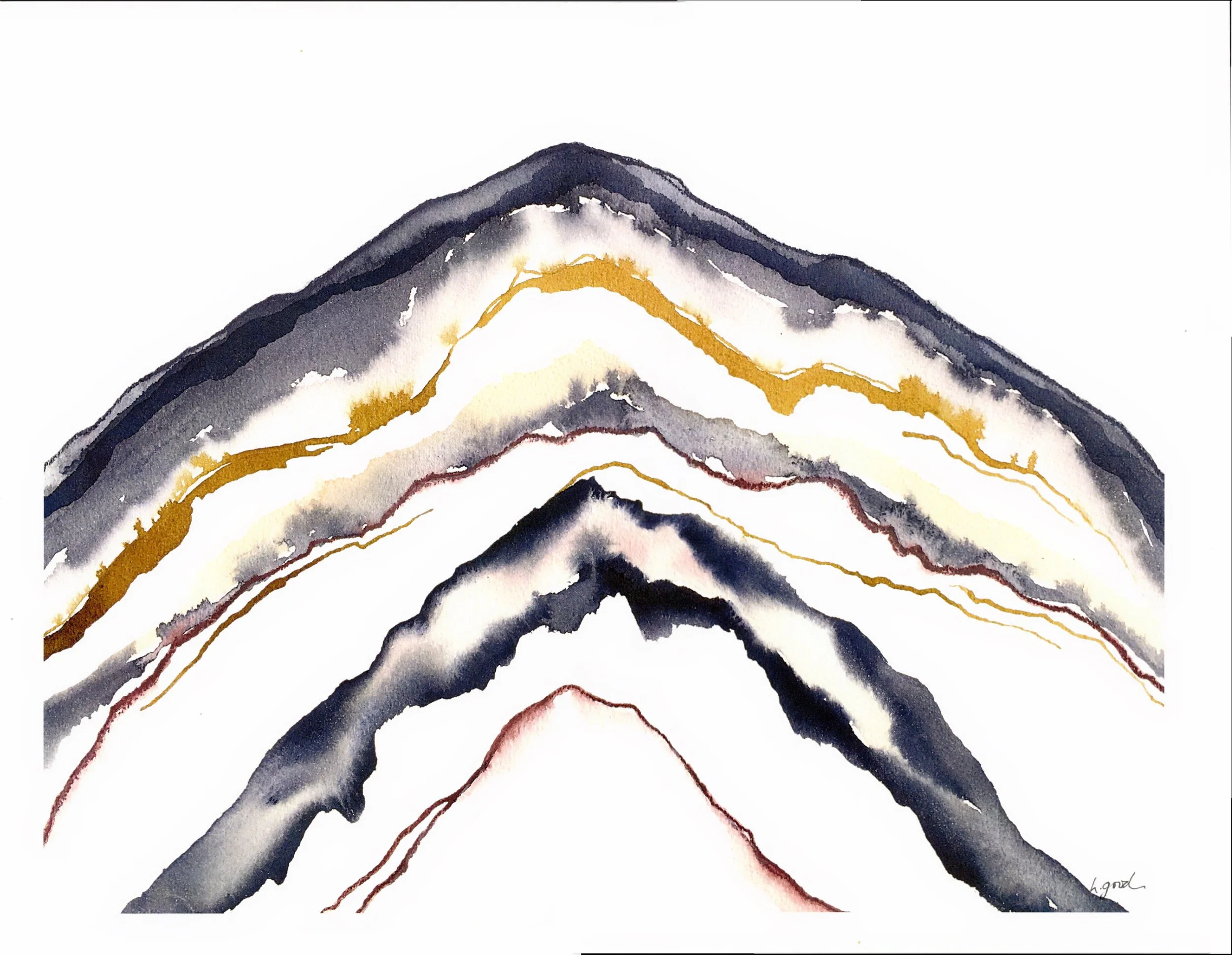 Agate Mountain Art Print -sale