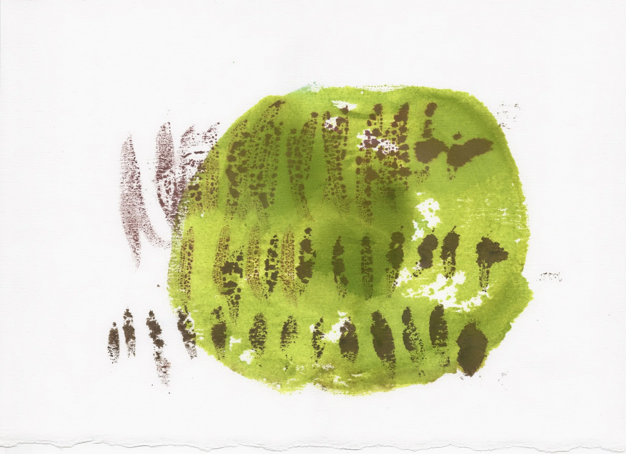 Study 9 | Watercolour and ink on paper, 10x14 inches  INQUIRE 