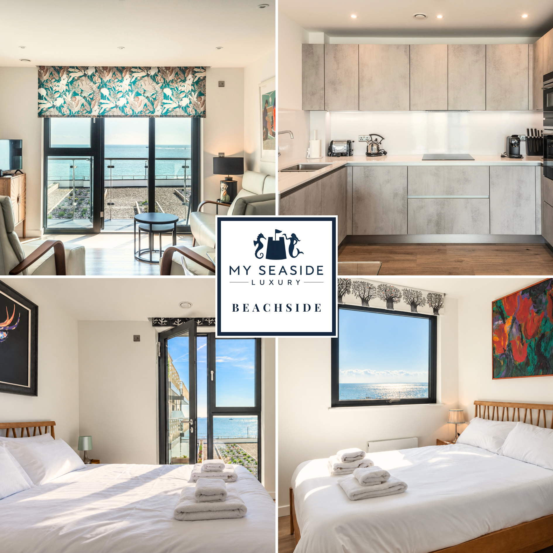 Beachside - Ramsgate - Sea view, beachfront with parking