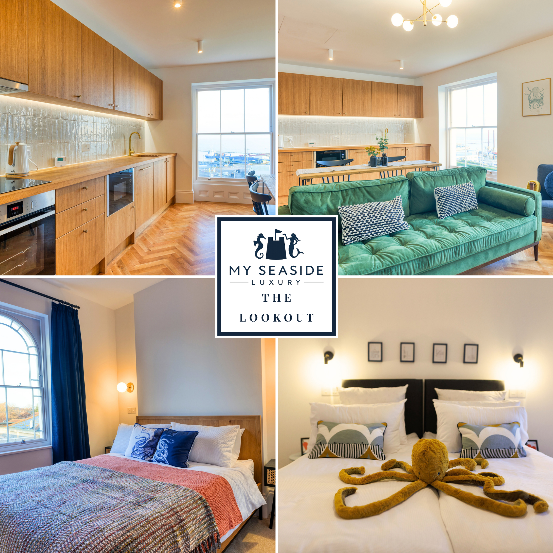 The Lookout - Ramsgate - Stylish penthouse with sea views