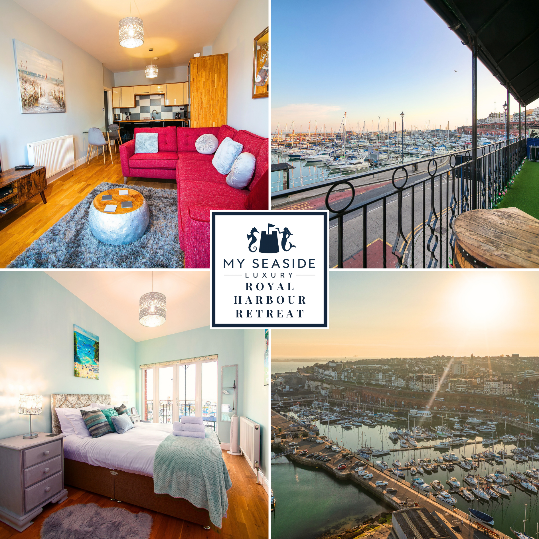 Royal Harbour Retreat - Ramsgate - Central, balcony with views