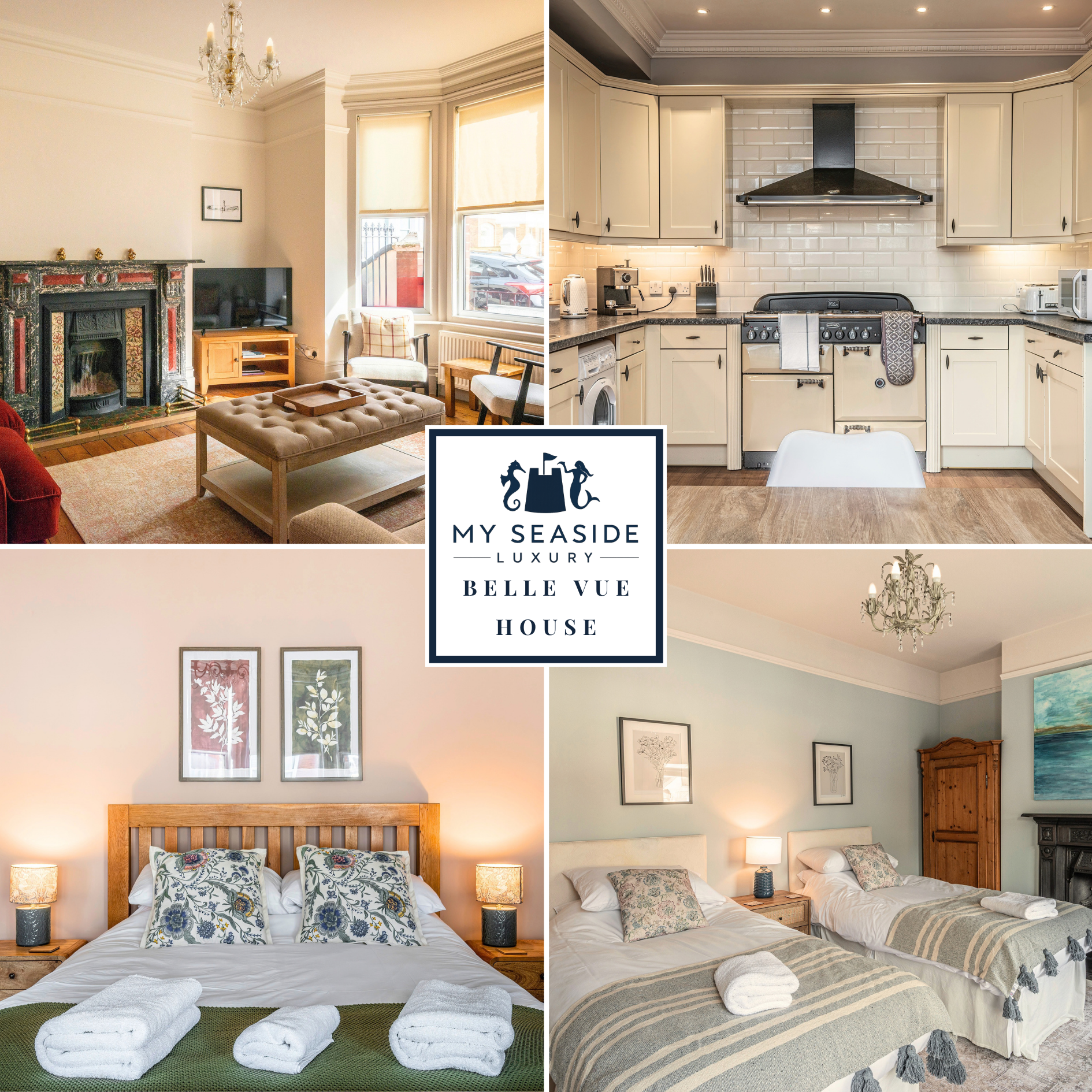 Belle Vue- Ramsgate - Family house, central with easy parking
