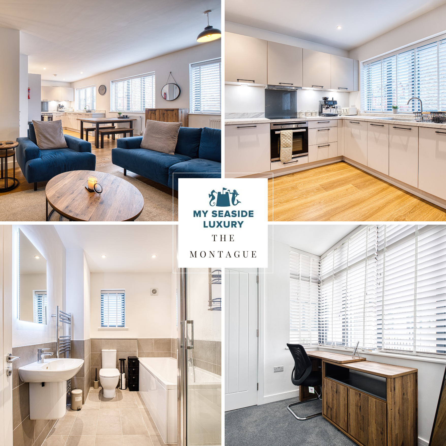 The Montague - Modern 2 bedroom with parking space