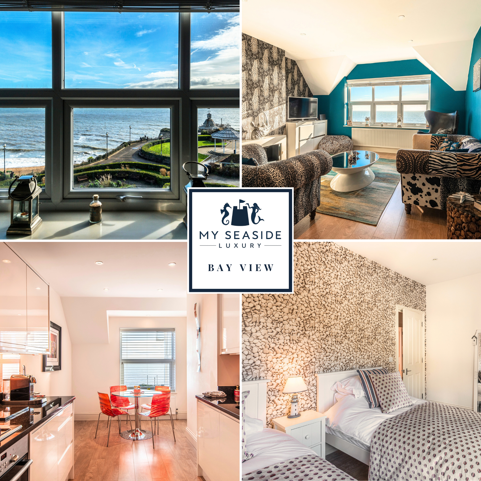 Bay View - Broadstairs - Central with sea views and parking