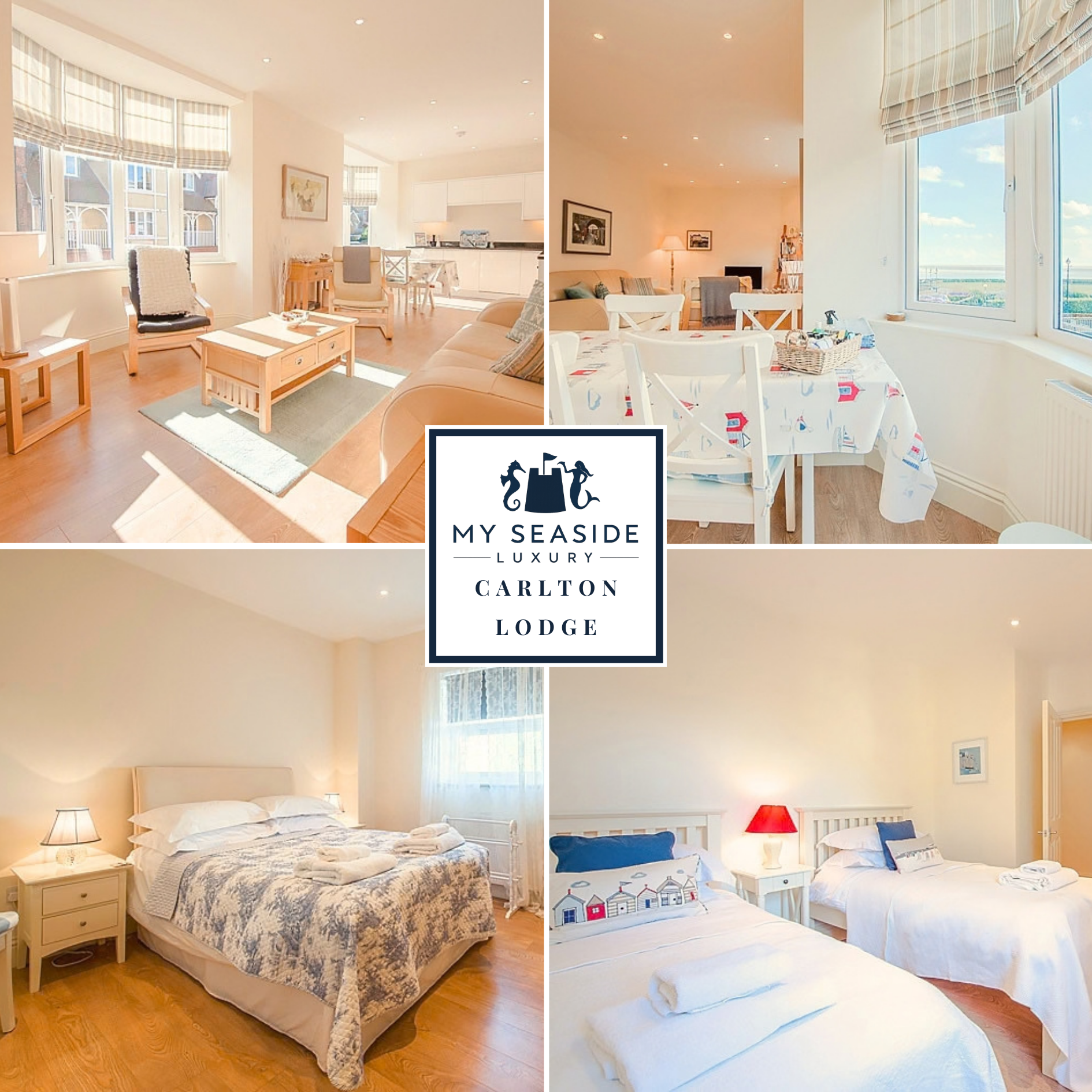 Carlton Lodge - Broadstairs - Classic seaside charm with parking