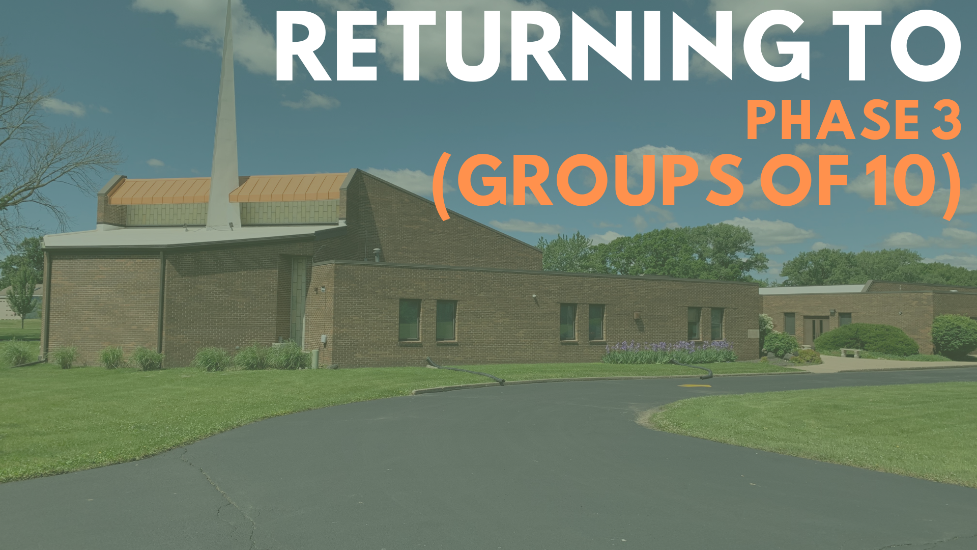 Returning to Phase 3 (Groups of 10 or Less)    