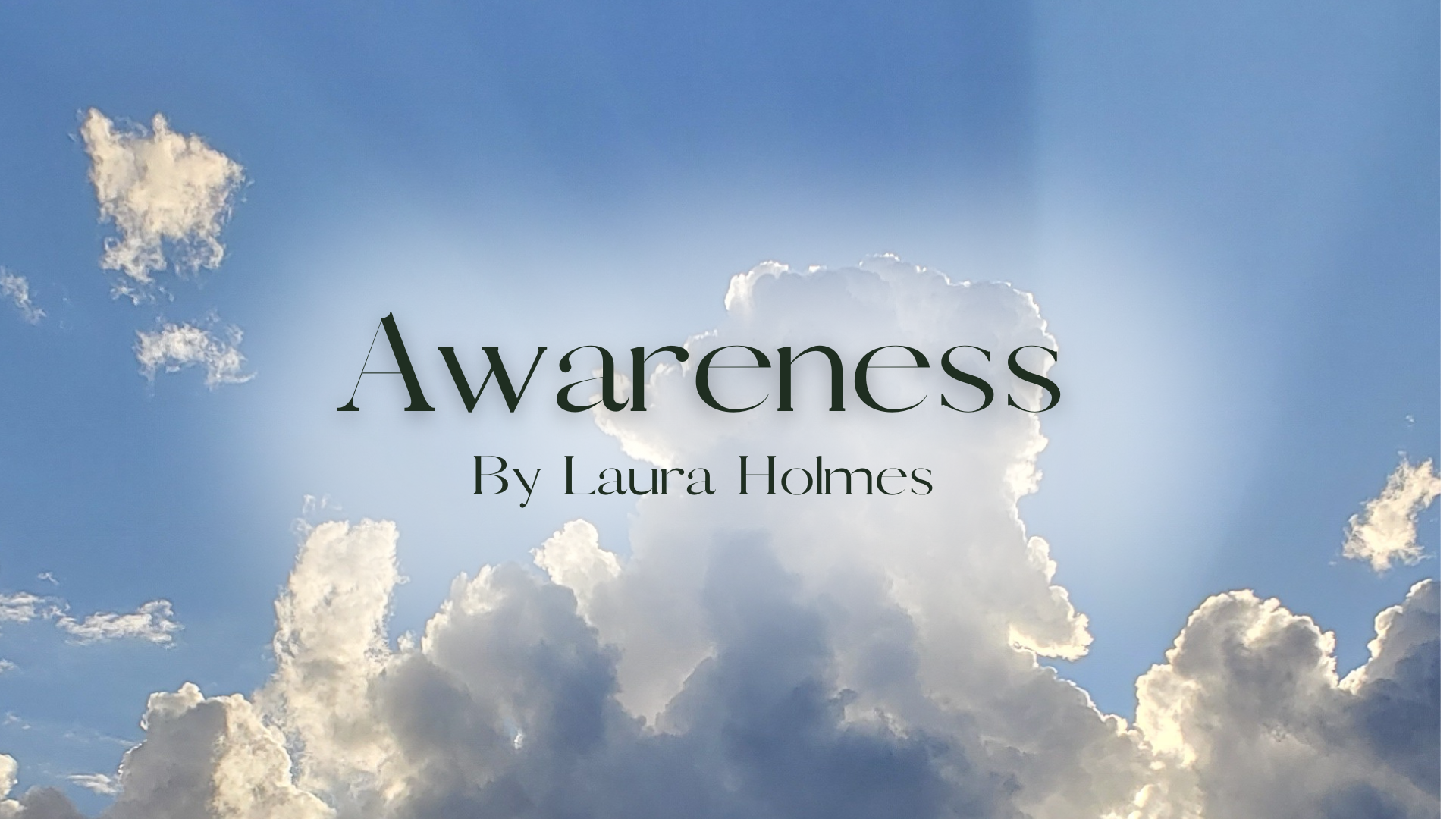 Awareness by Laura Holmes