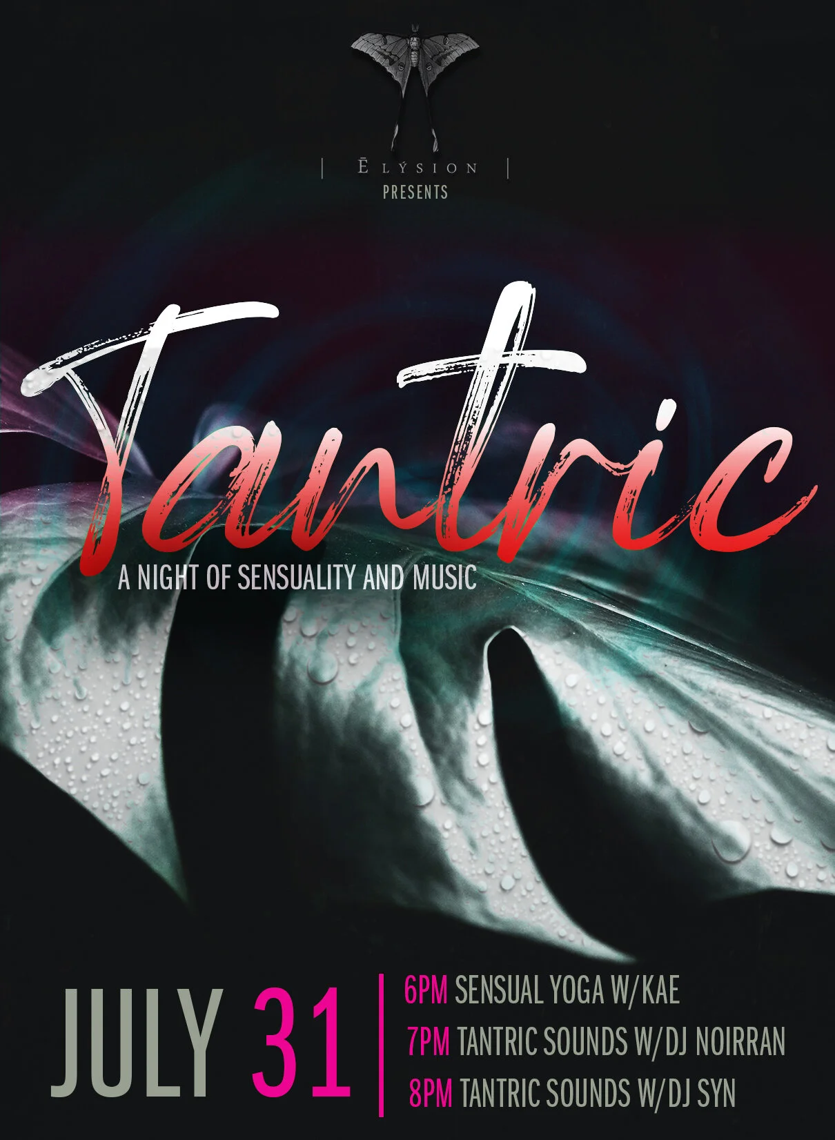 Elysion Presents:  Tantric  A NIGHT OF SENSUALITY AND MUSIC