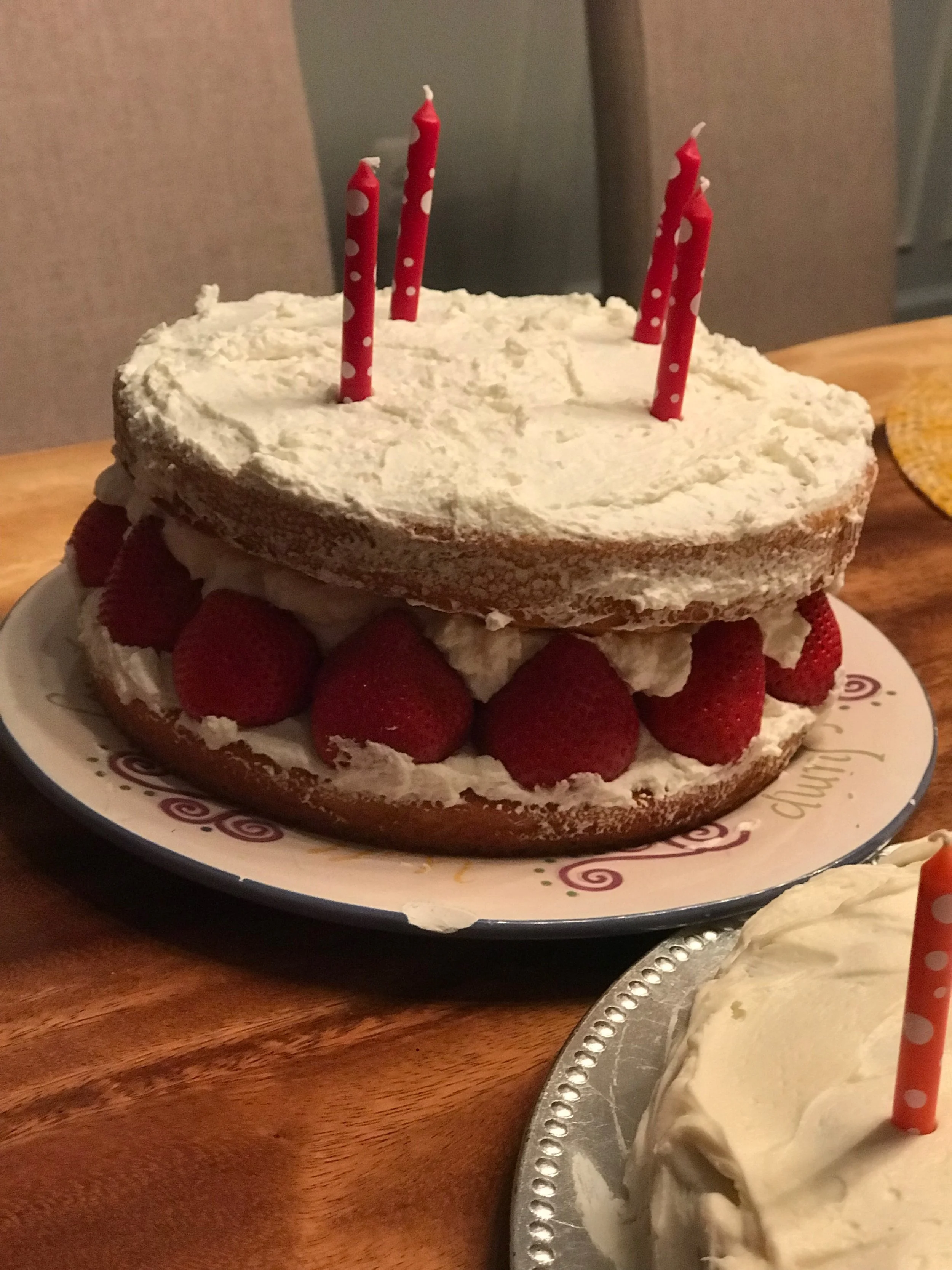 Birthday cake made my niece night before Jammin Java.jpeg