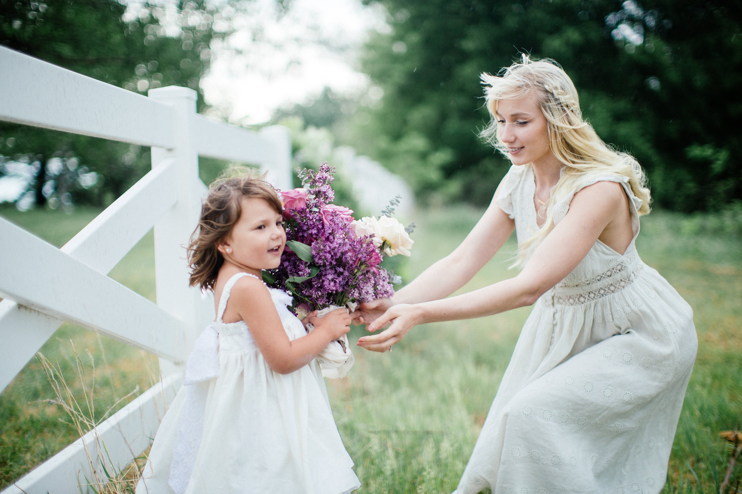 MN farm wedding boho