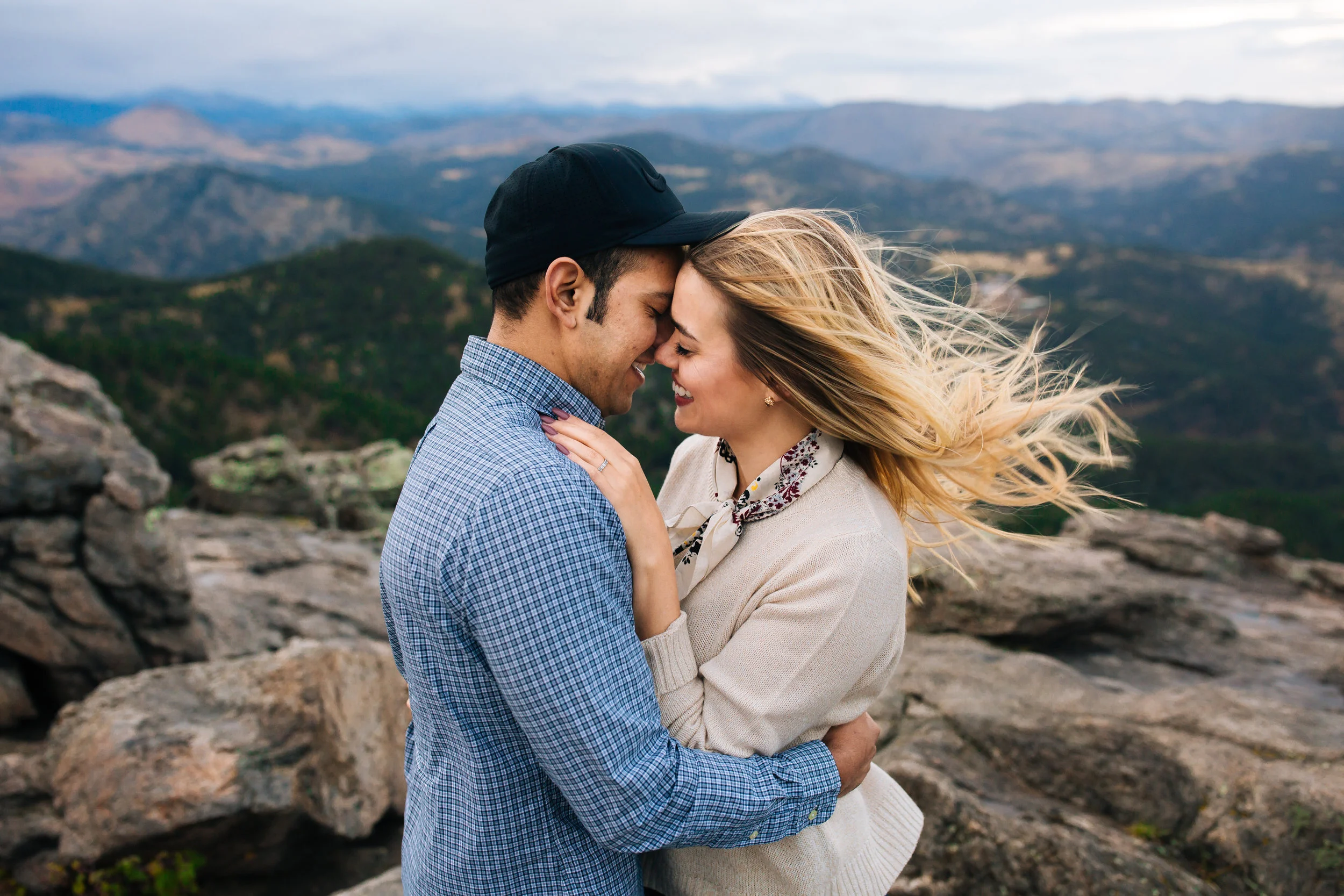 Emily + Alex | A Stormy Colorado Couples shoot