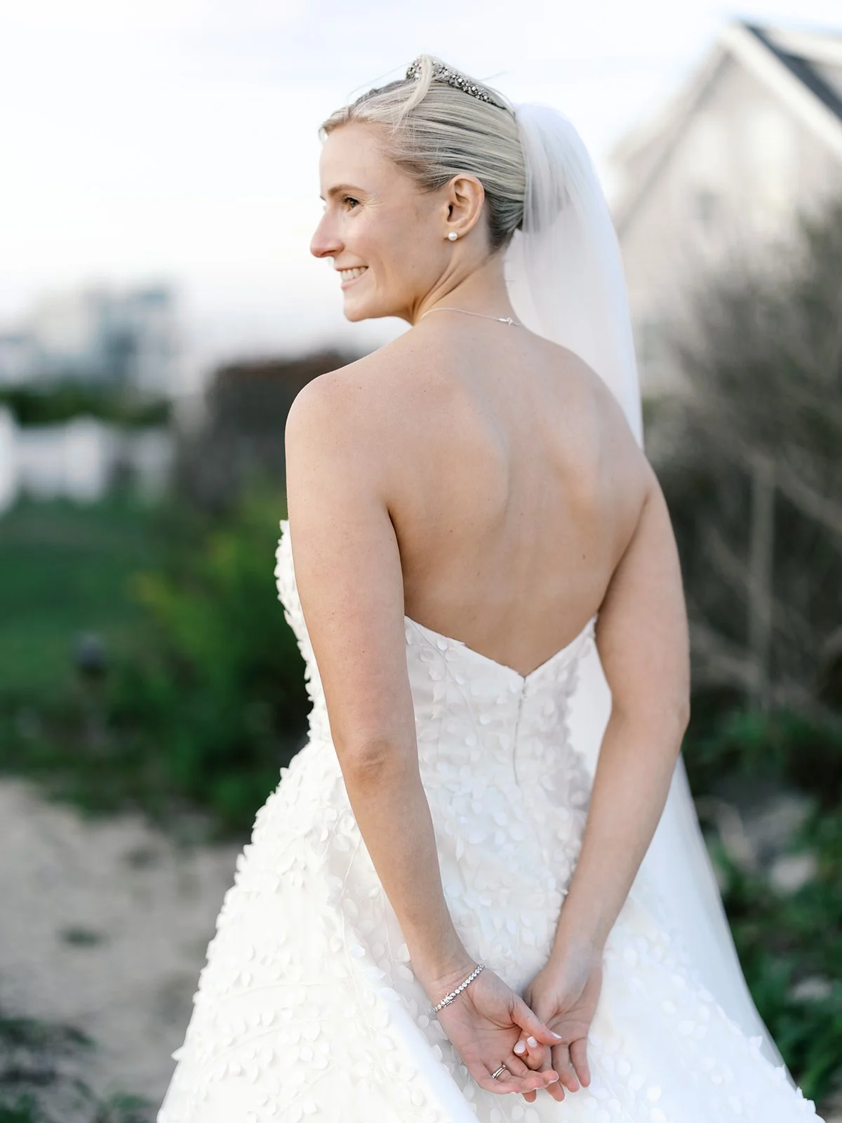 Bridal Portrait at Acoaxet Club