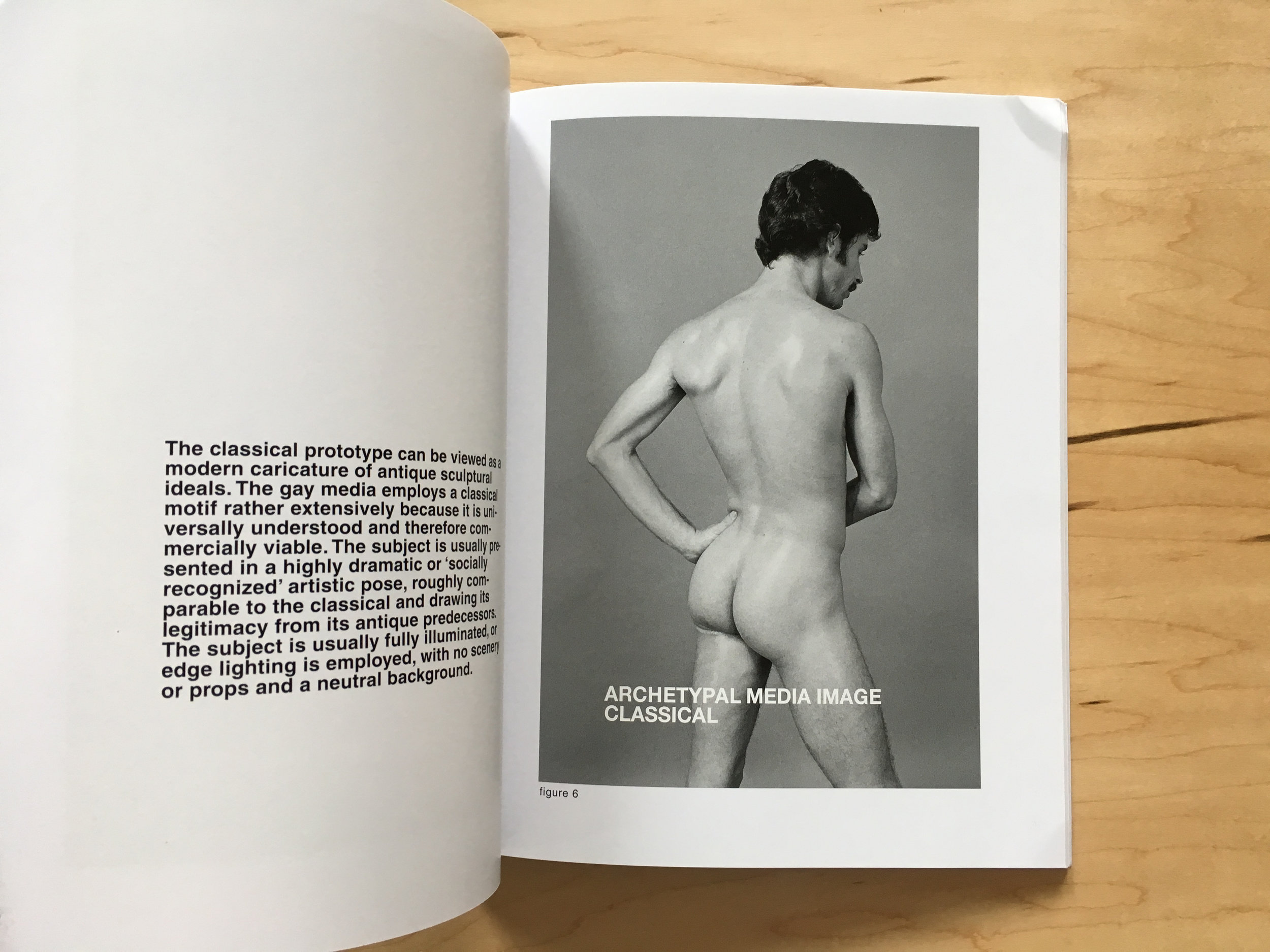  Detail: Hal Fischer,  Gay Semiotics: A Photographic Study of Visual Coding Among Homosexual Men  (Los Angeles: Cherry and Martin, 2015). 