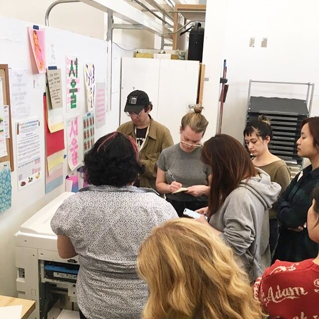 CURP year 1 students and MFA Design students are having a Risograph training lead by 2D studio manger Sugey Salazar at the Exhibition Design class. . . .
@curatorialresearchbureau @cacollegeofarts @mfadesigncca #curatorialstudies #curatorialresearchb