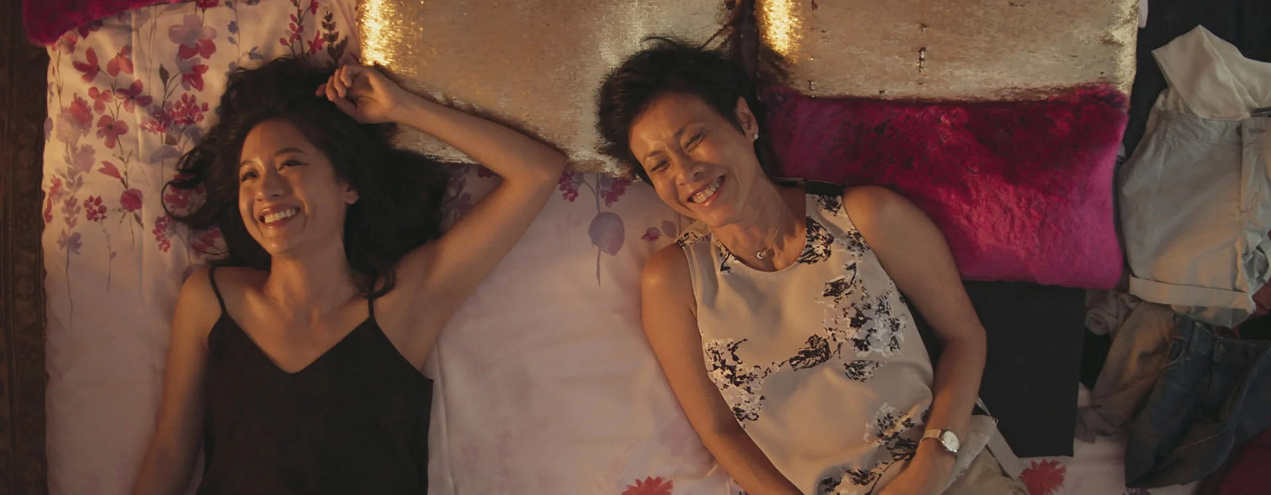 Constance Wu and Tan Kheng Hua in "Crazy Rich Asians." (Photo courtesy Warner Bros.)
