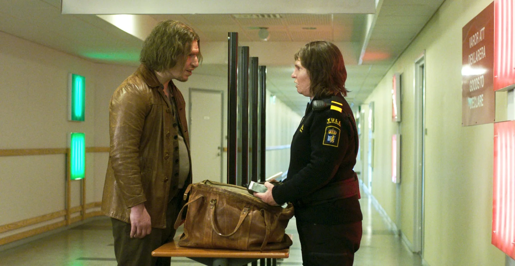 Eero Milonoff and Eva Melander in “Border.” (Photo courtesy of Neon)