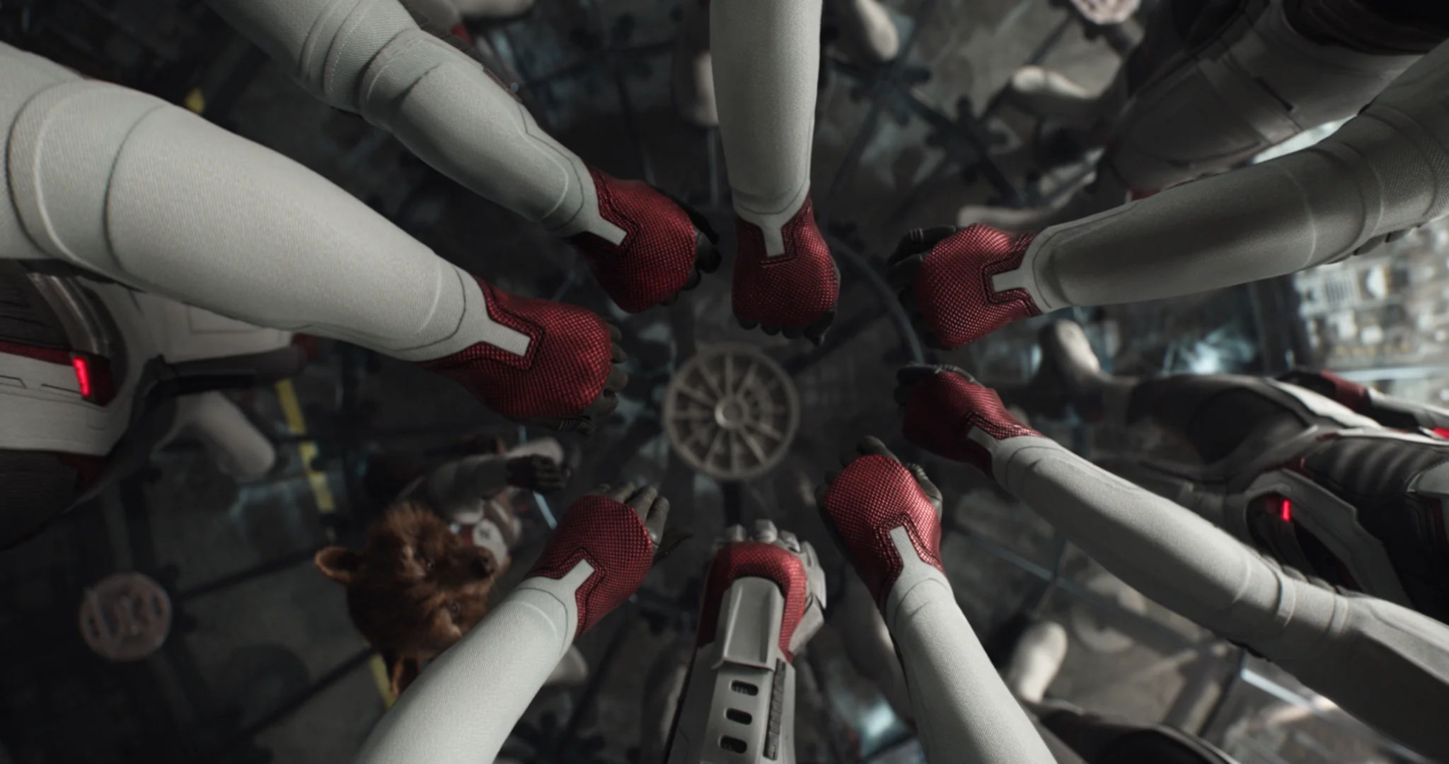 Avengers do what Avengers do: assemble. (Photo courtesy Marvel/Disney)