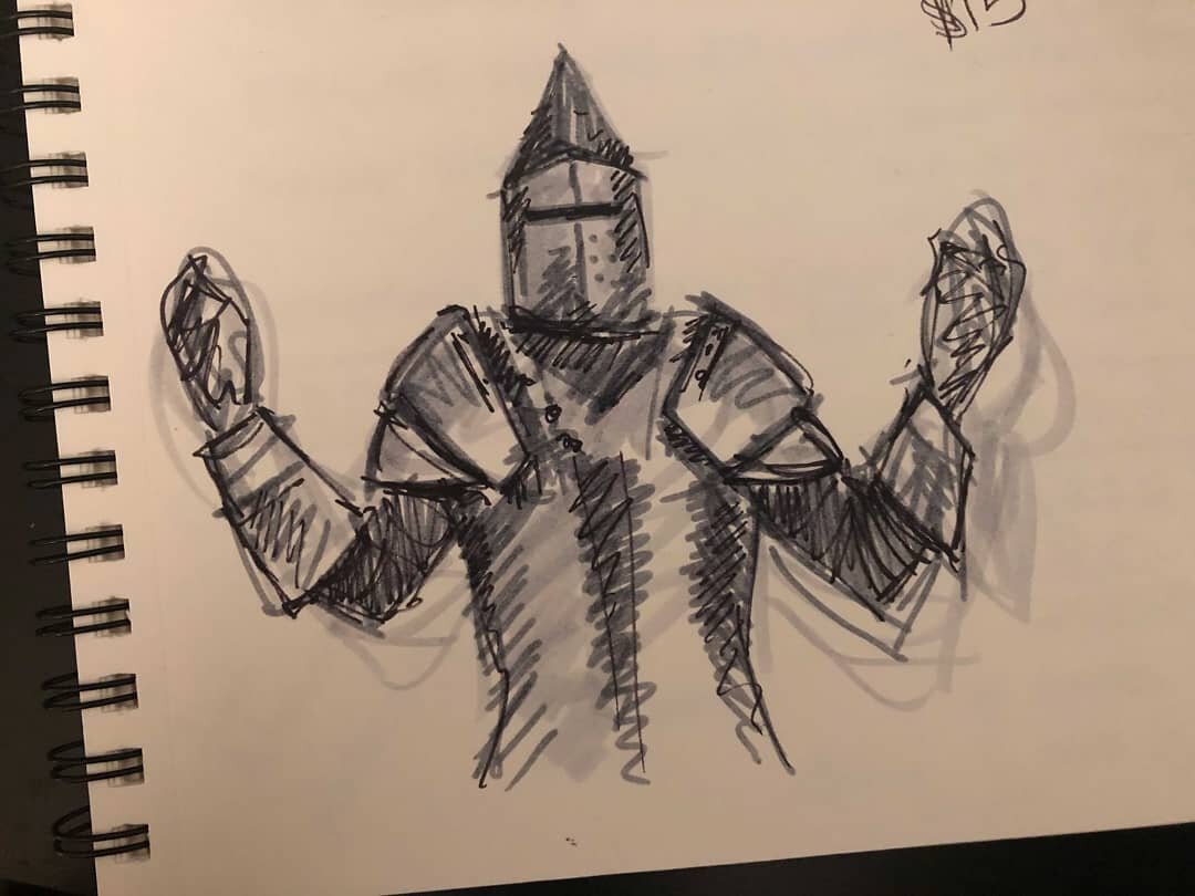 Did you know our very own @Khalil.LivinProof is not only a DJ, but a talented artist? Check out this art piece he drew of The Knight!&nbsp;🖼️

Make sure to tune in to The Knight every Wednesday, and Sounds by Khalil every Thursday on CLUB HOUSE GLOB