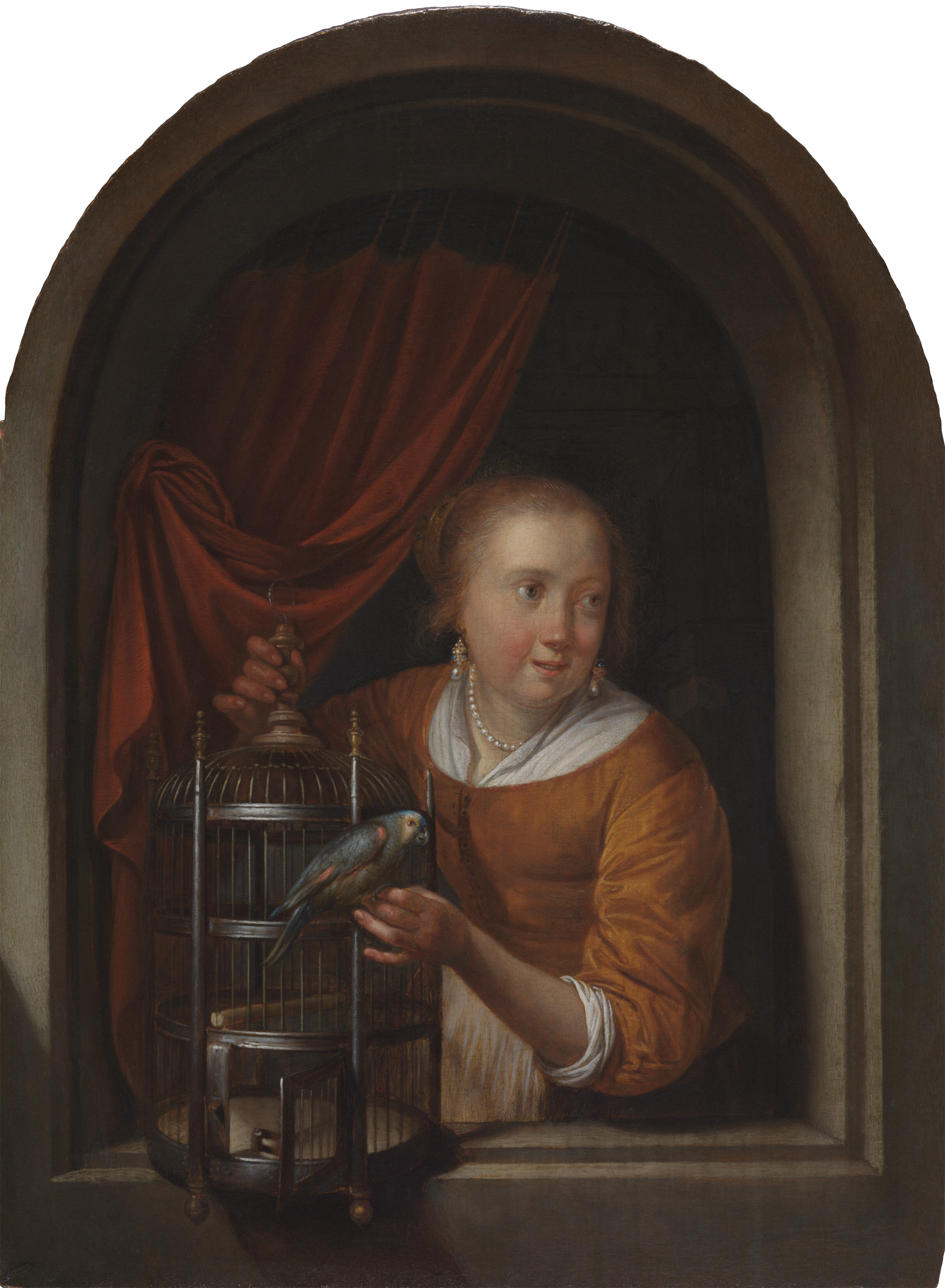 GD-105-Gerrit_Dou-A_Young_Woman_in_a_Niche_with_a_Parrot_and_Cage.jpg