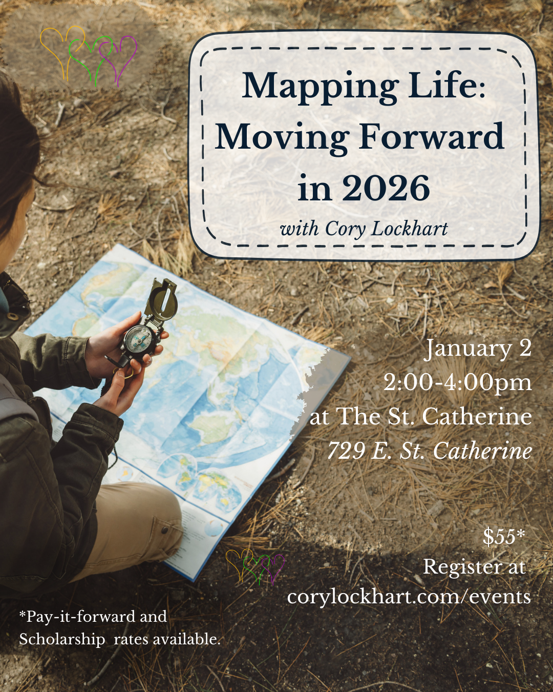 In-person Workshop- Mapping Life: Moving Forward in 2026