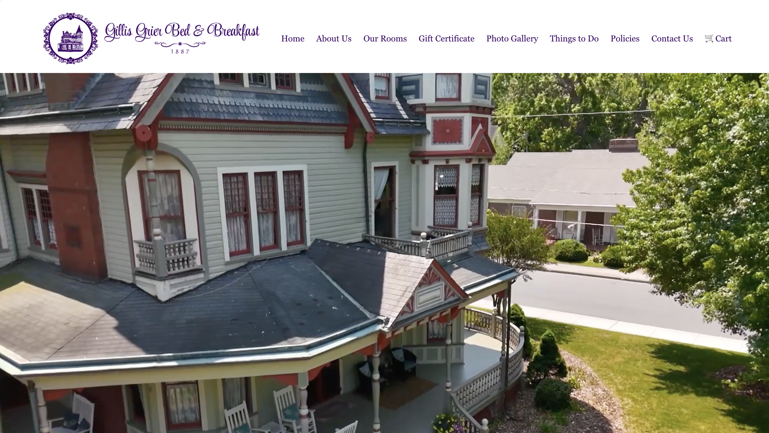 Gillis Grier BNB Homepage