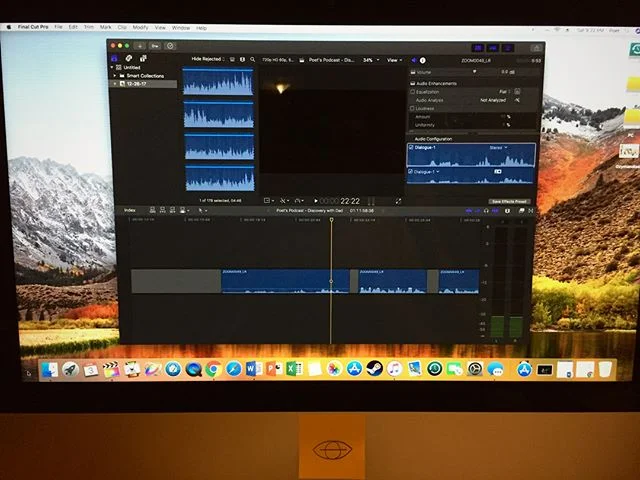 At last, my podcast is finished. I felt like giving up, that the hours of effort were all for not. But exactly one year ago today, I was a janitor at Fitness Connection. I locked myself in the cycling room and sat down on a yoga mat for a while, crea